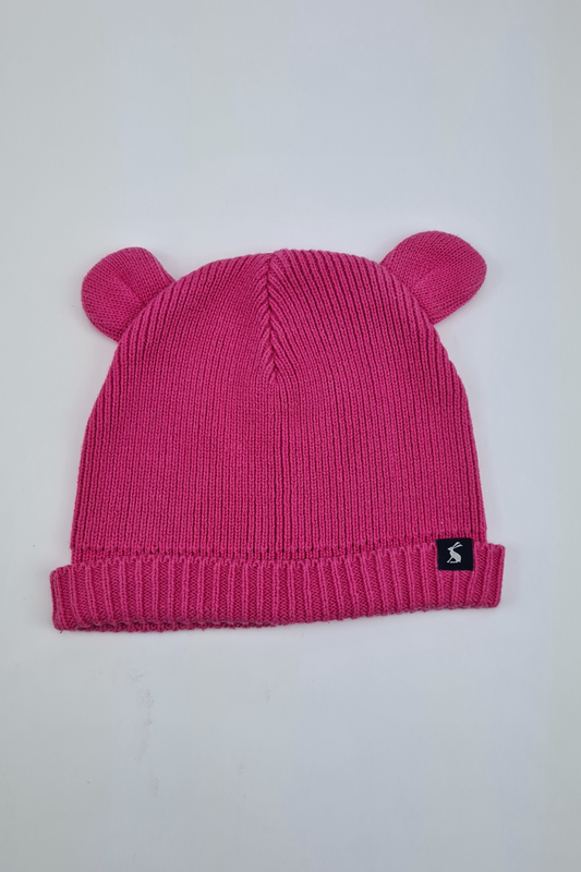 12-24m - Pink Cub Bear Hat (Joules)