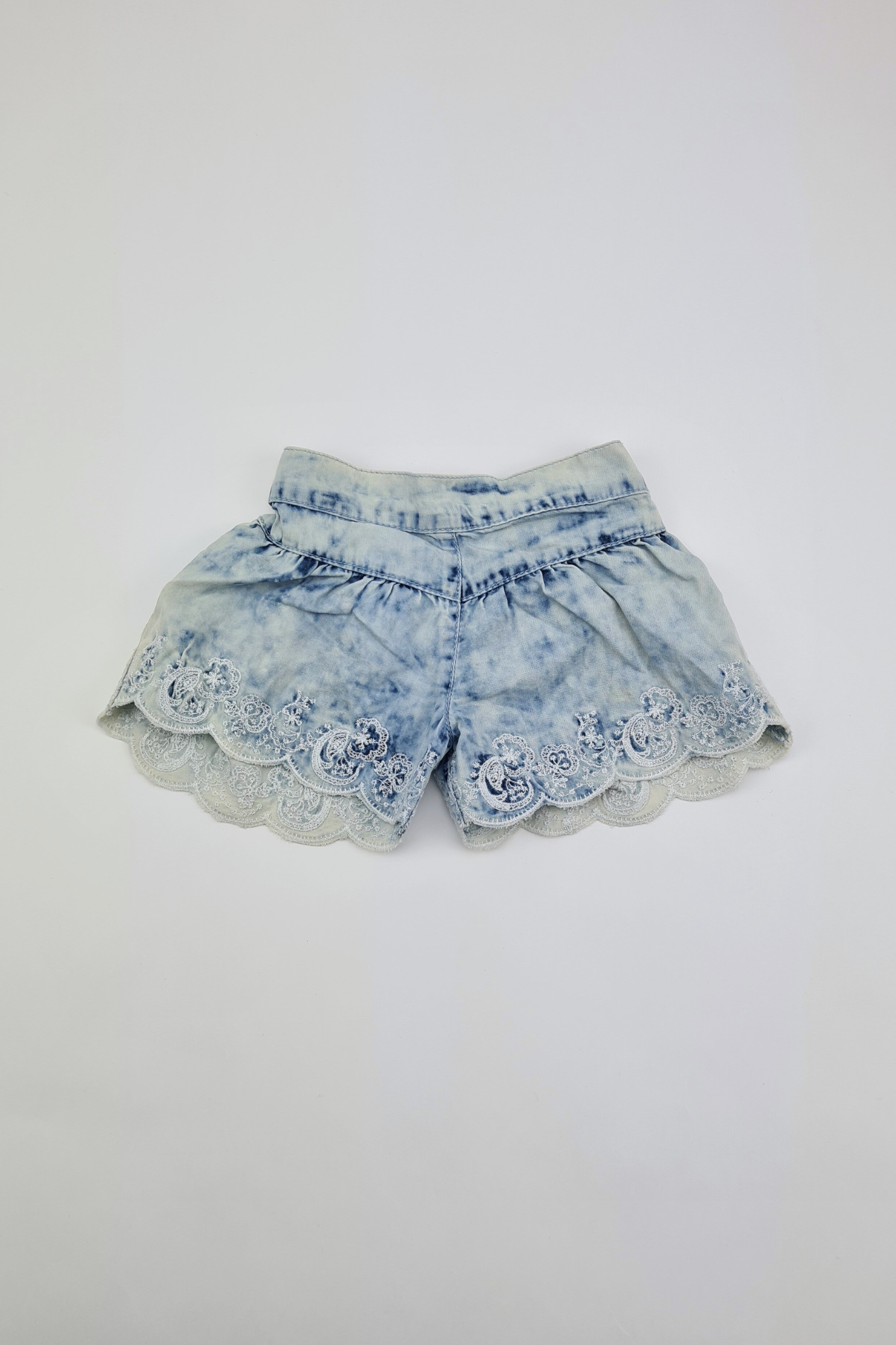 3-6m - Denim Shorts (River Island)