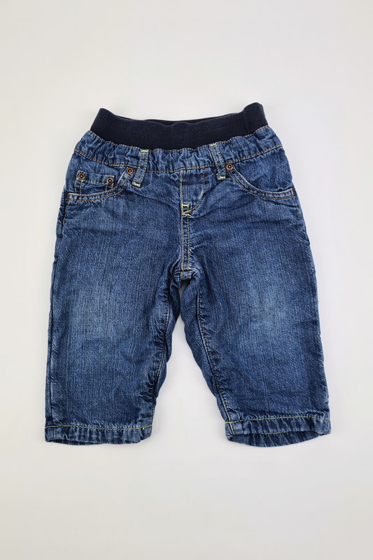 9m - Blue Denim Trousers (Levi)