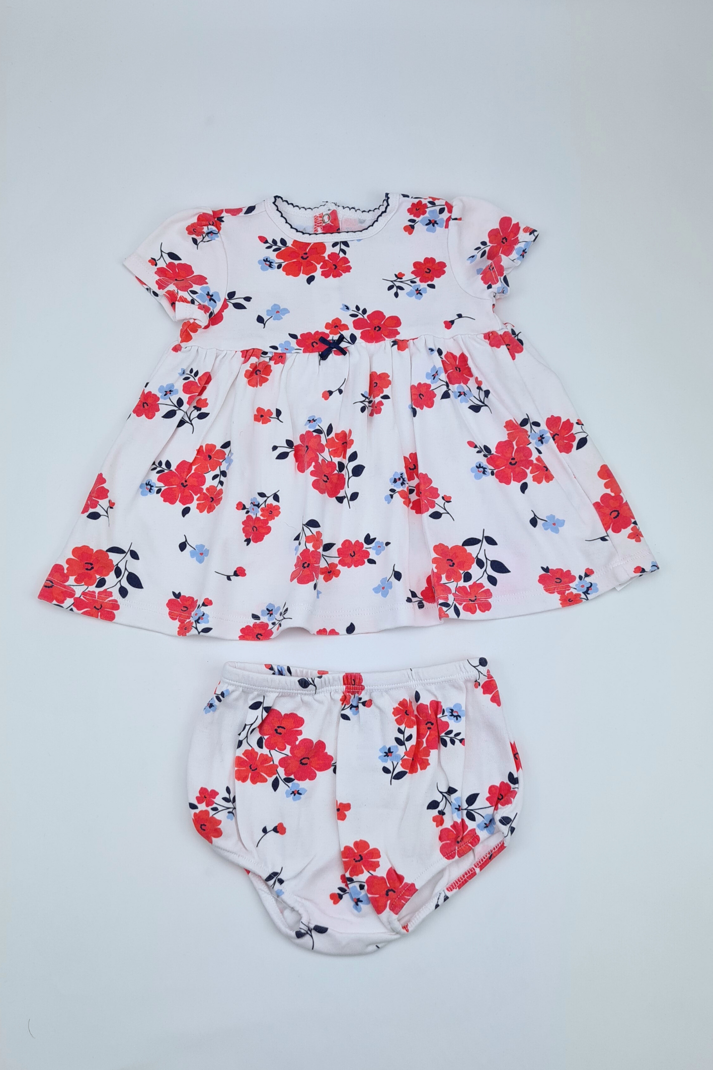 9m - Floral Print Design Set (Little Me)