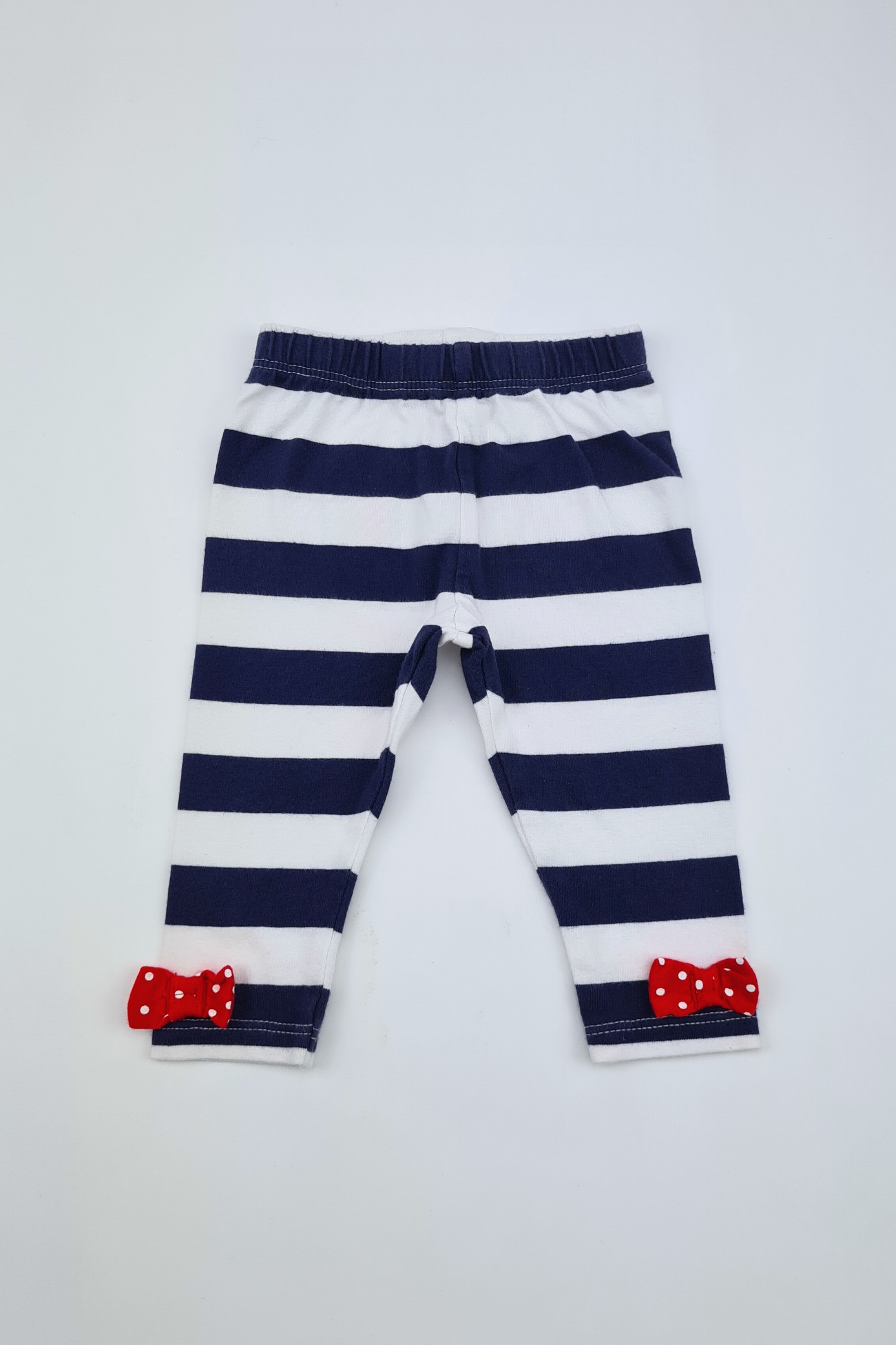 0-3m - Legging Rayé Marine (M&s)