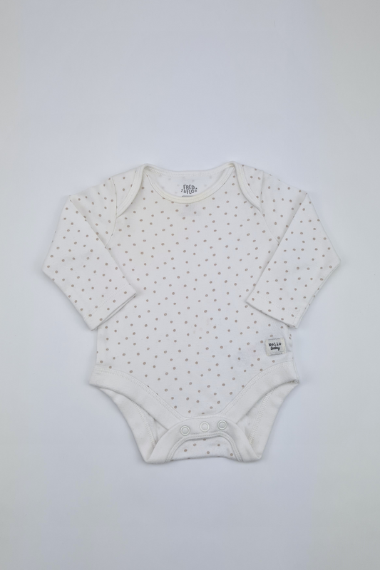 Newborn - Spot Print Bodysuit