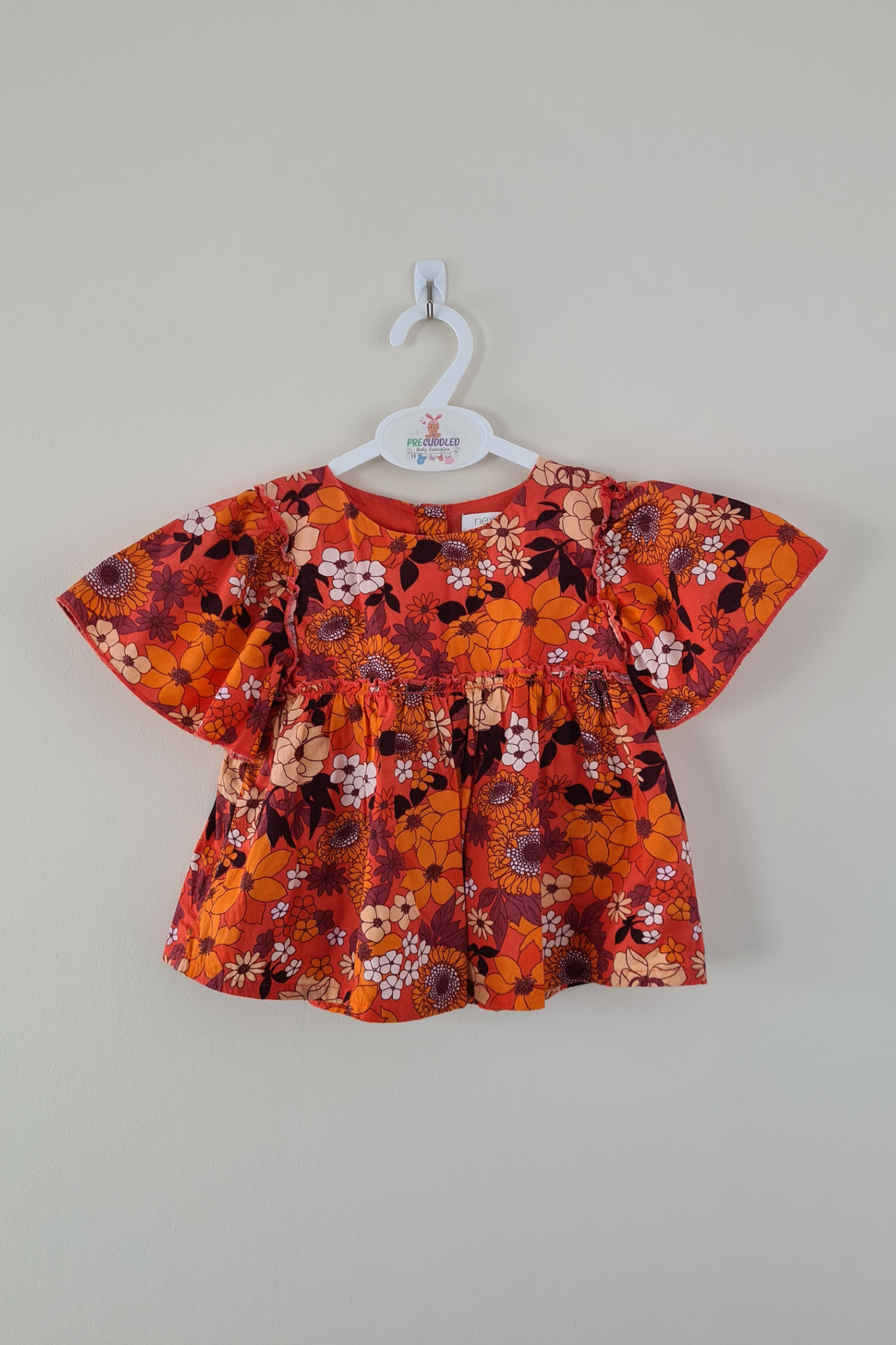 2-3y - Floral Print Summer Top (Next)