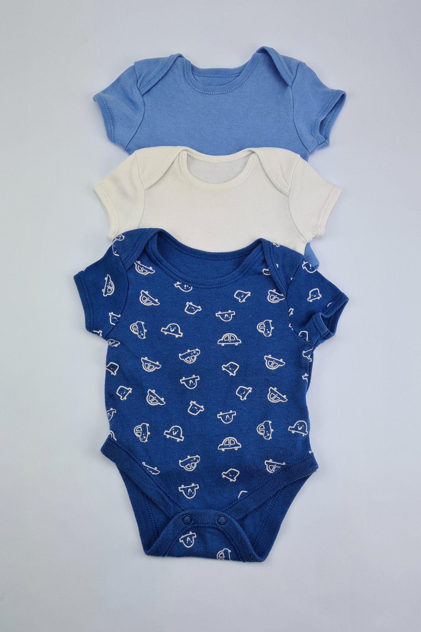 0-3M - Mixed Pack Short Sleeve Bodysuit