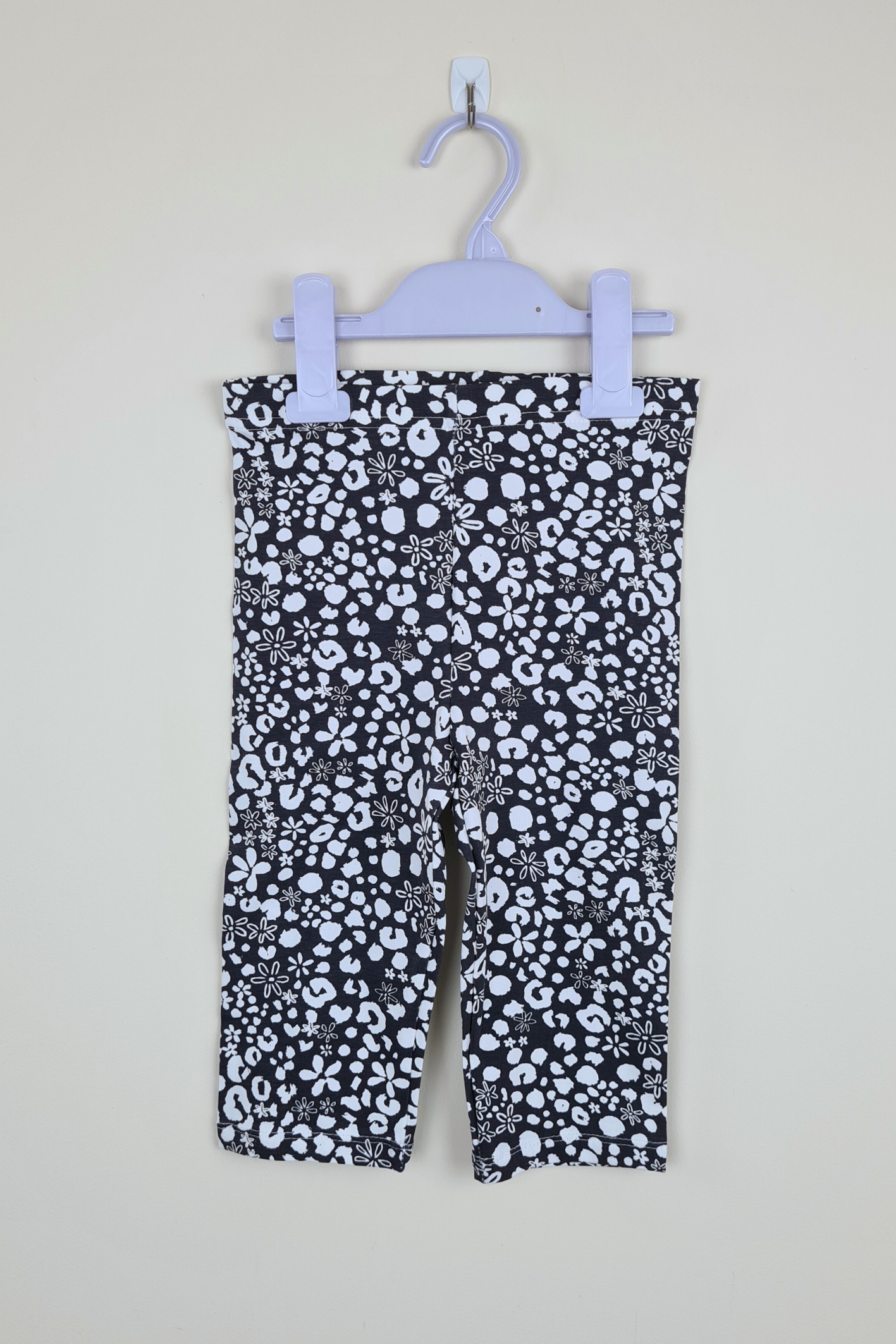 5-6y - Multicoloured Geometric Leggings (George)