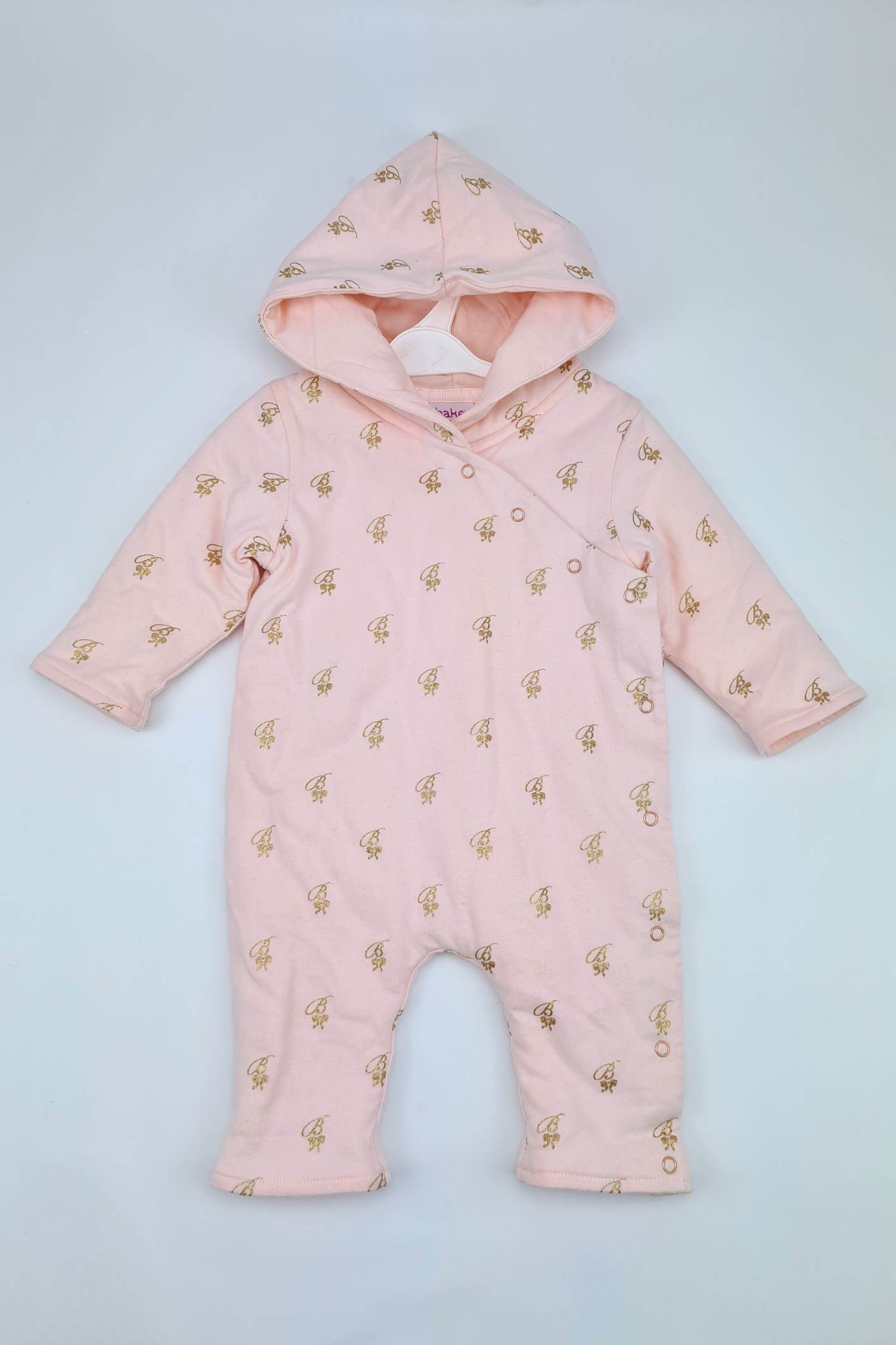 0-3m - Ted Baker Pink Pramsuit