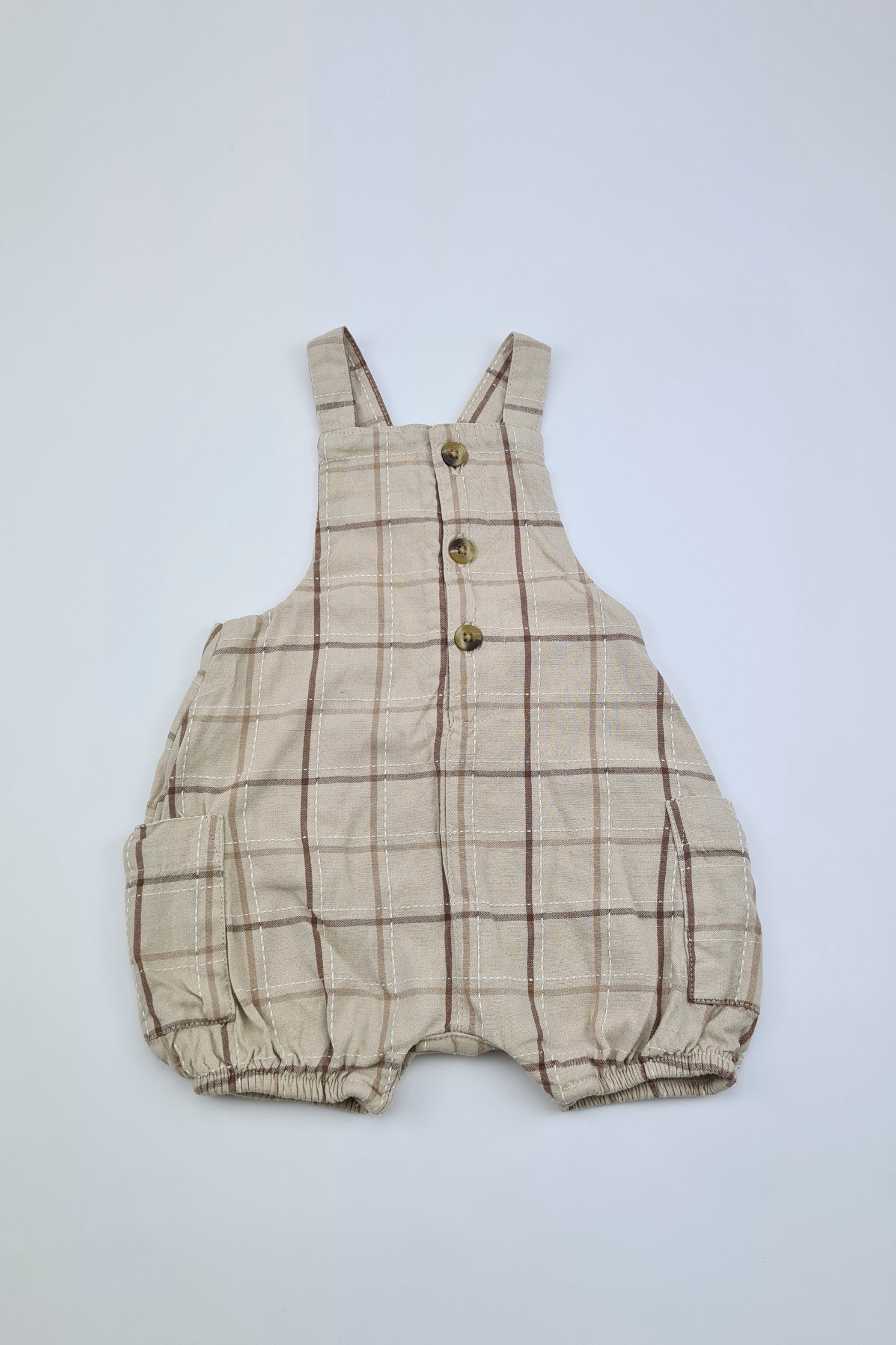 0-3m - Salopette Beige