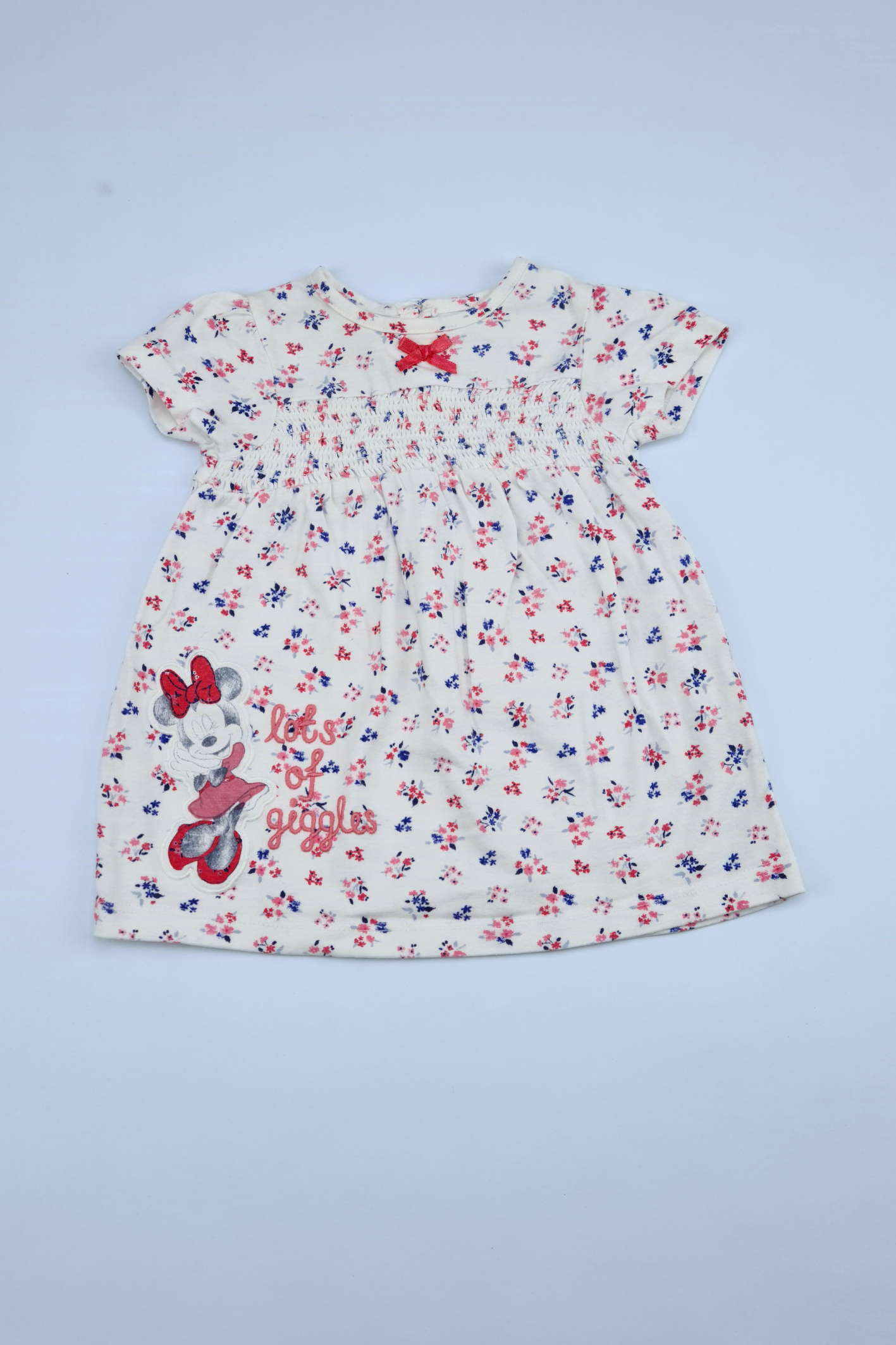 0-3m Floral Print Dress