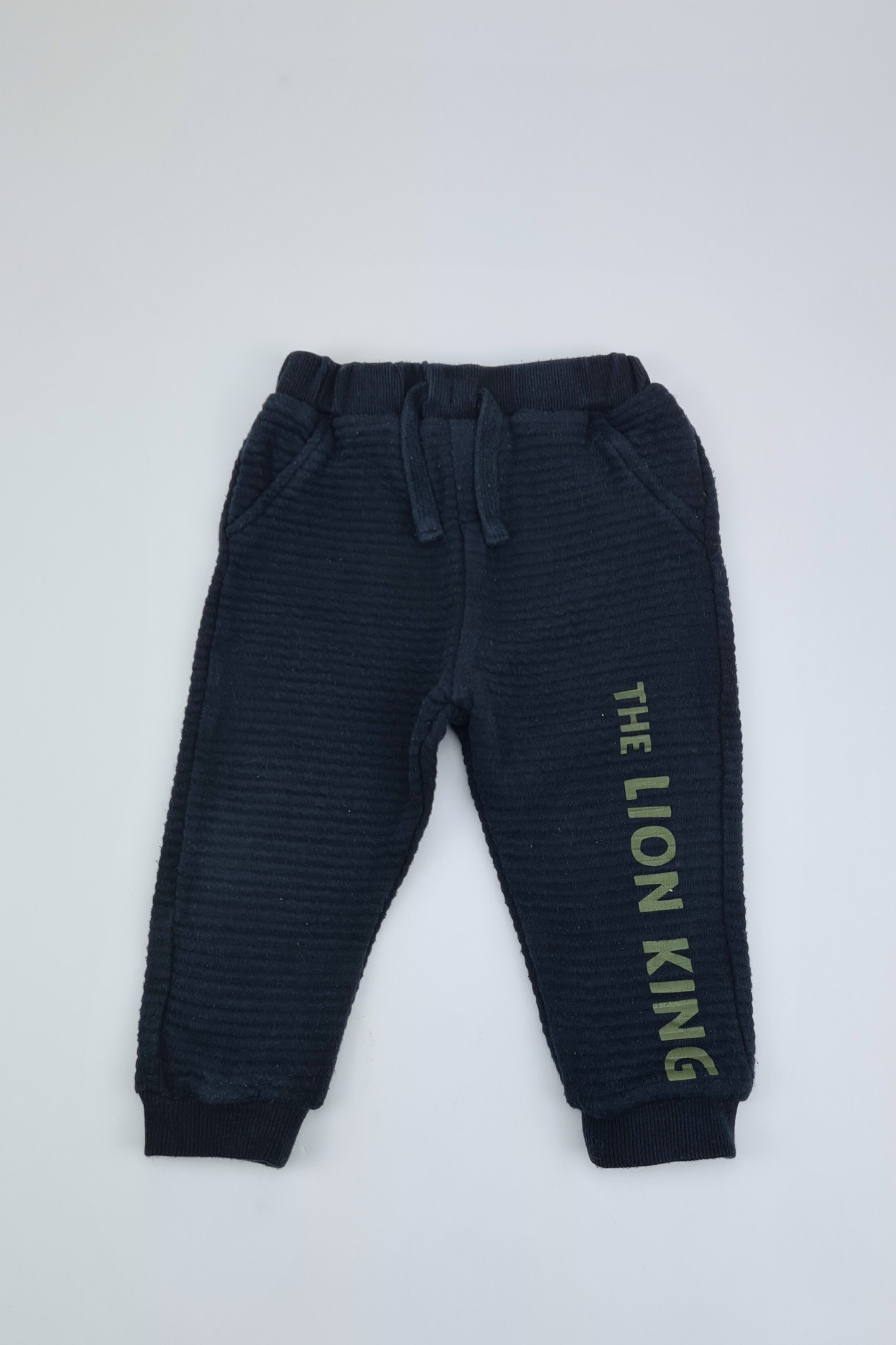 9-12m - 'The Lion King' Dark Joggers (Disney Baby)