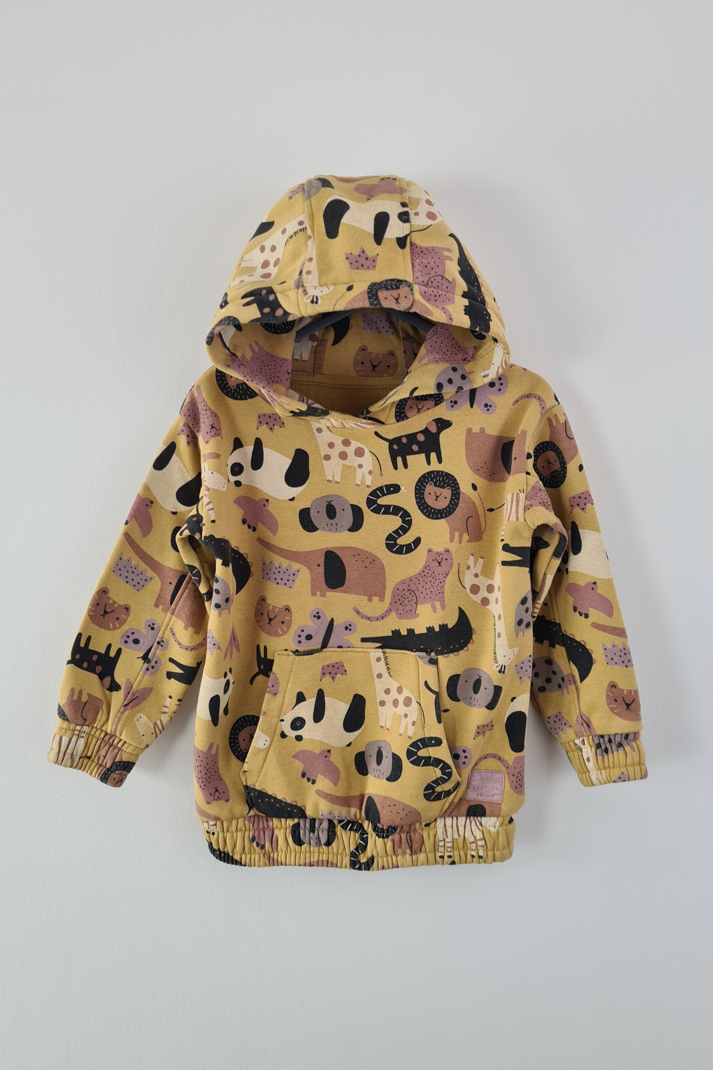 Animal discount yellow hoodie