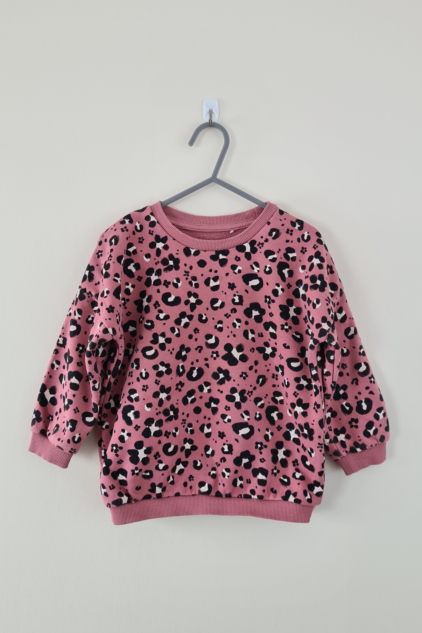 2-3y - Animal Print Sweatshirt (George)