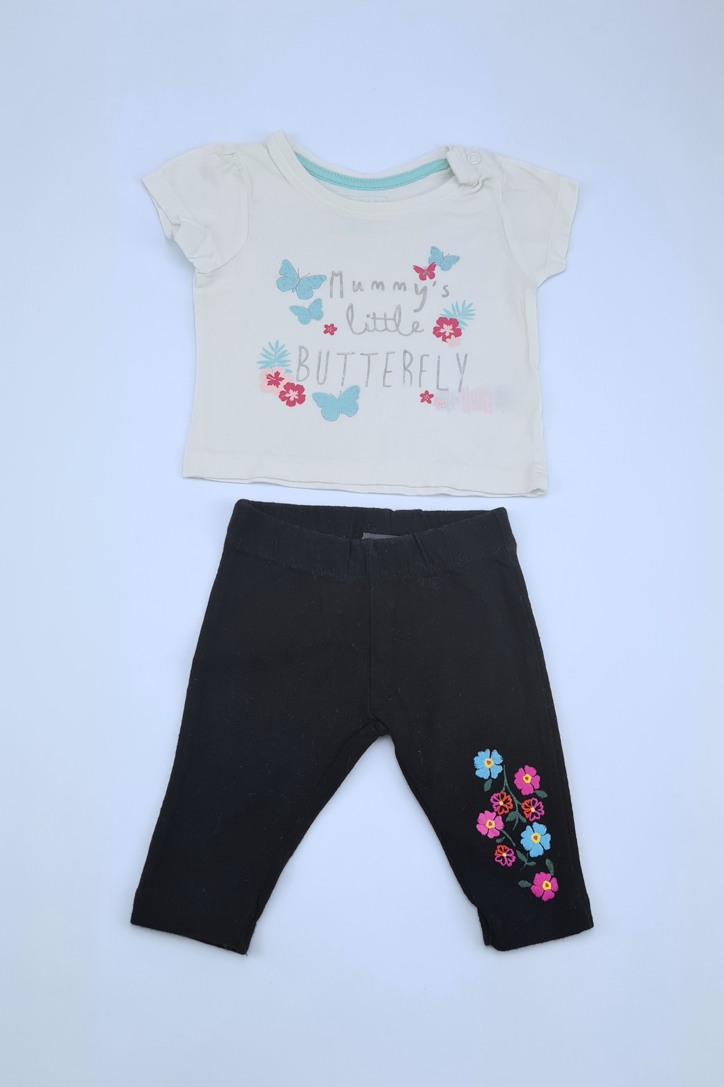 0-3m "Mummy's Little Butterfly" Outfit