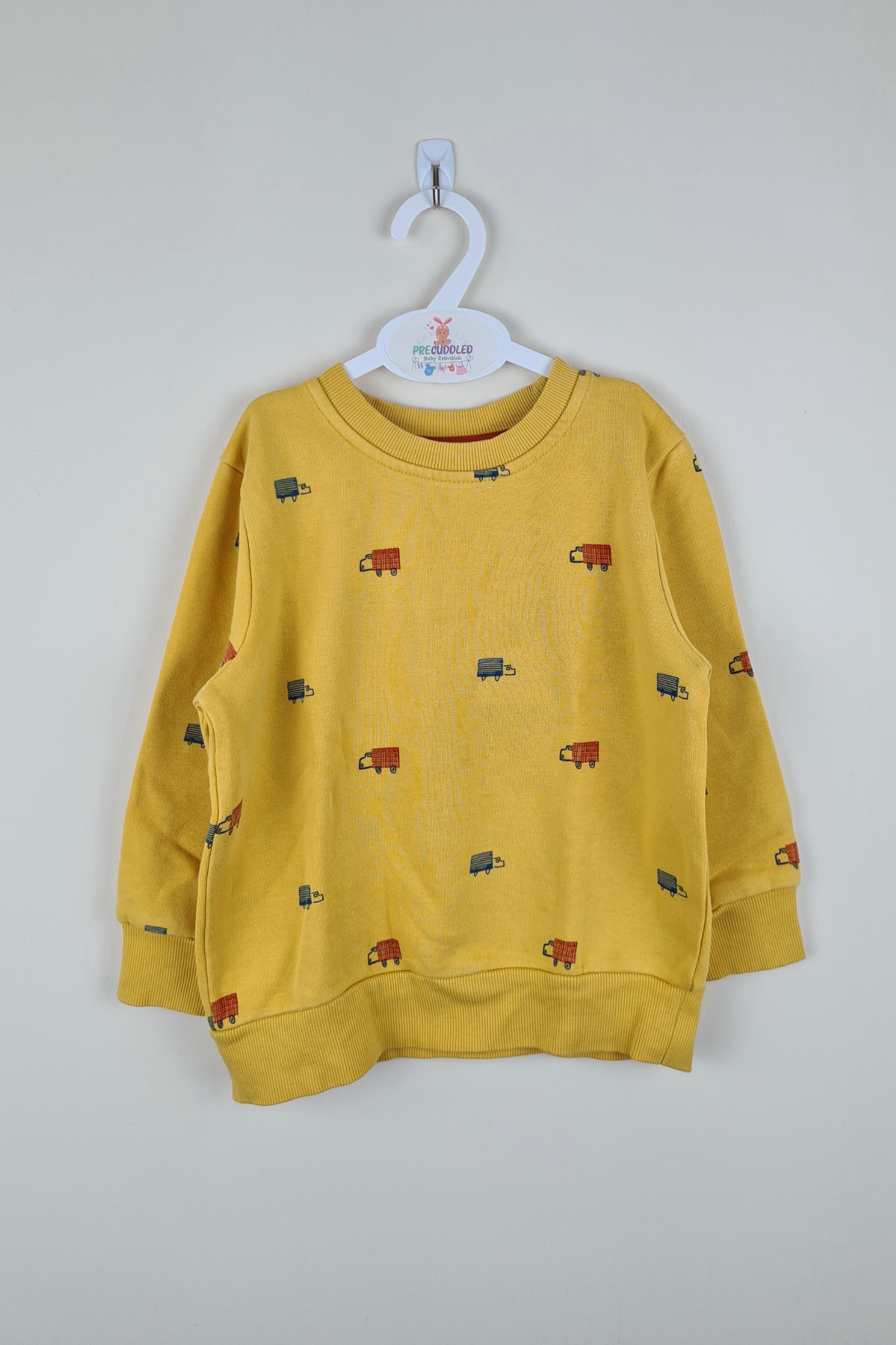 2-3y - Crew Neck Cotton Sweatshirt (George)