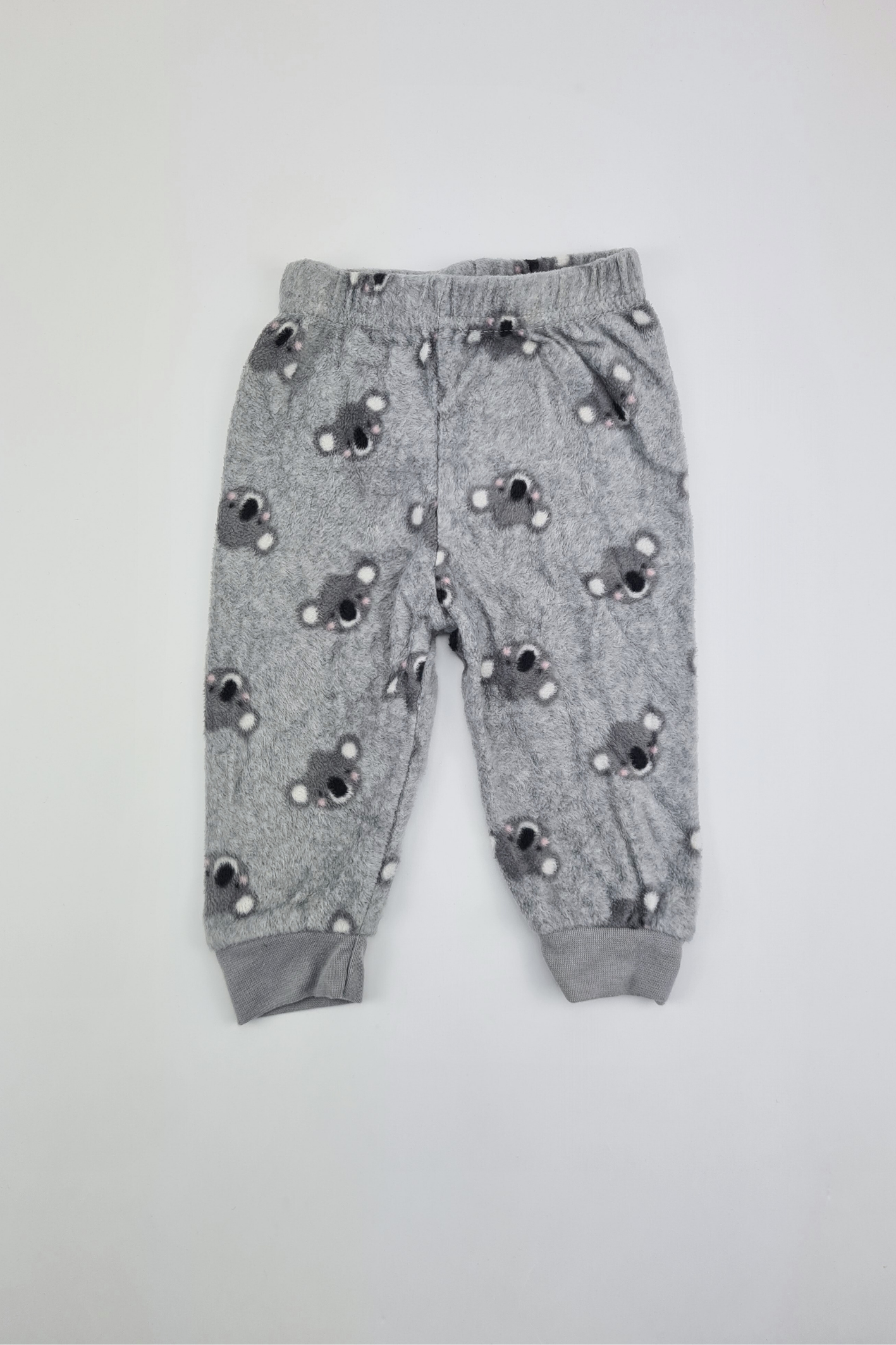 6-9m - Grey Fleece Pyjama Bottoms