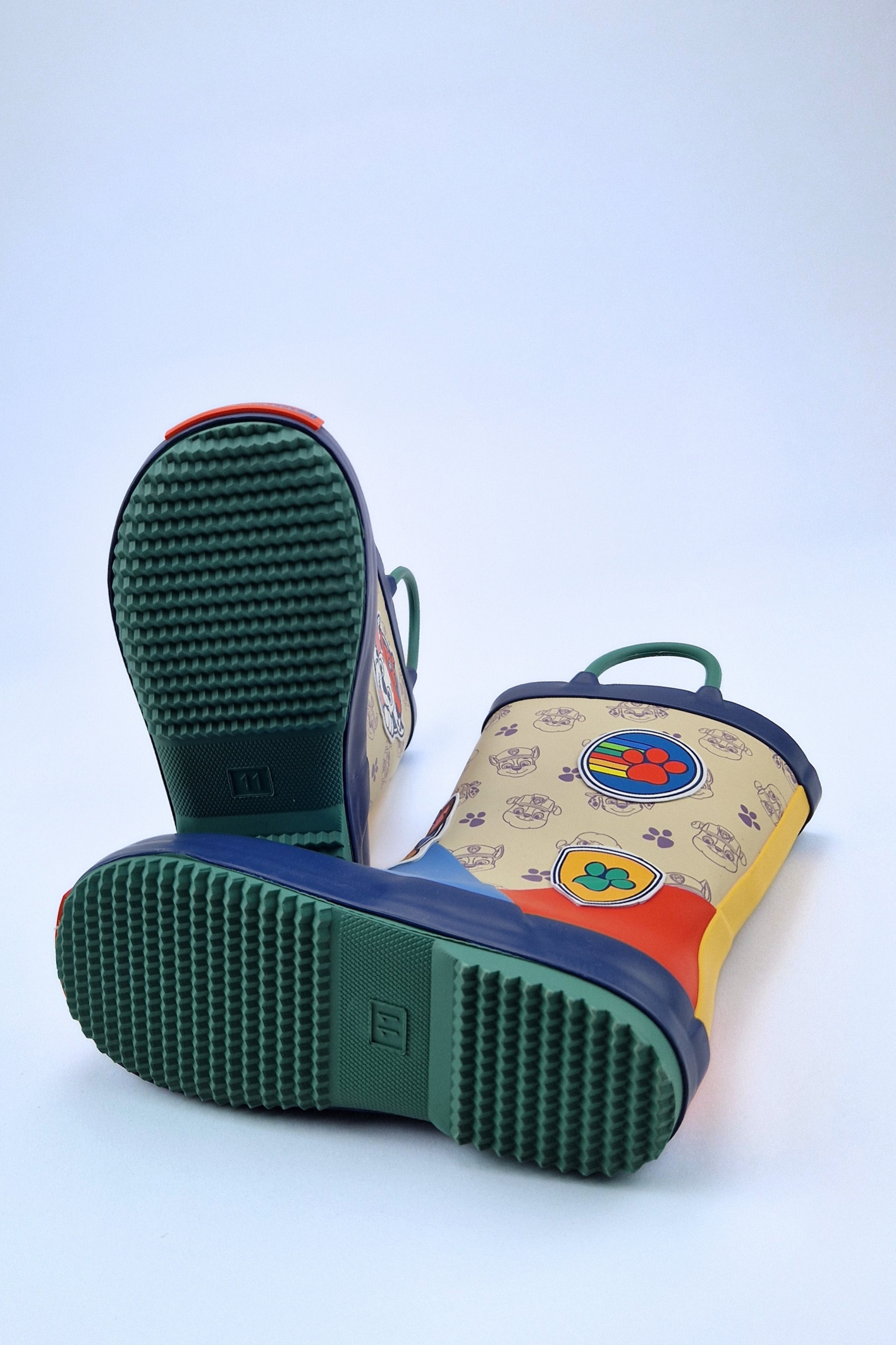 UK Size 11 Pawsome Paps Wellington Boots