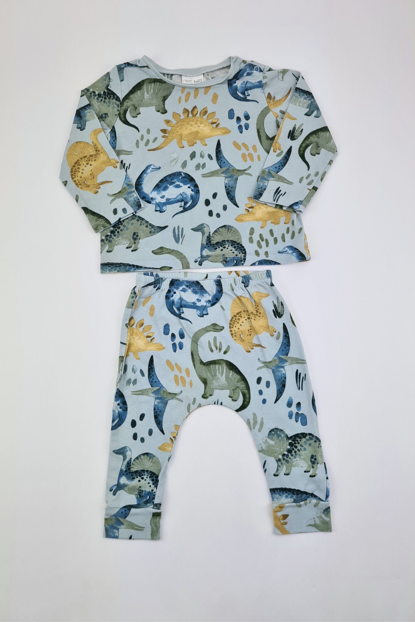 6-9m - Ensemble imprimé dinosaure