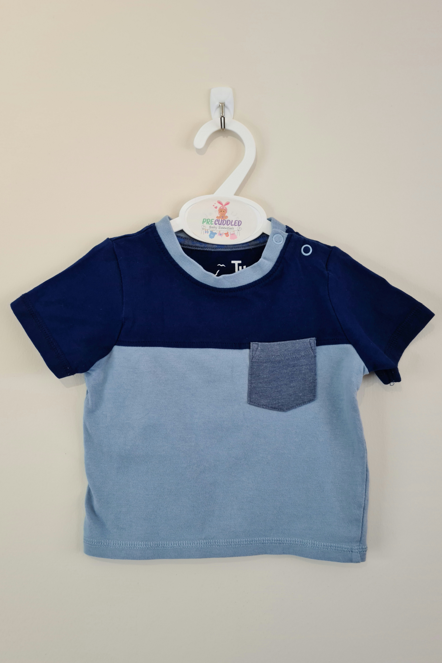 3-6m - Colour Block T-shirt (Tu)