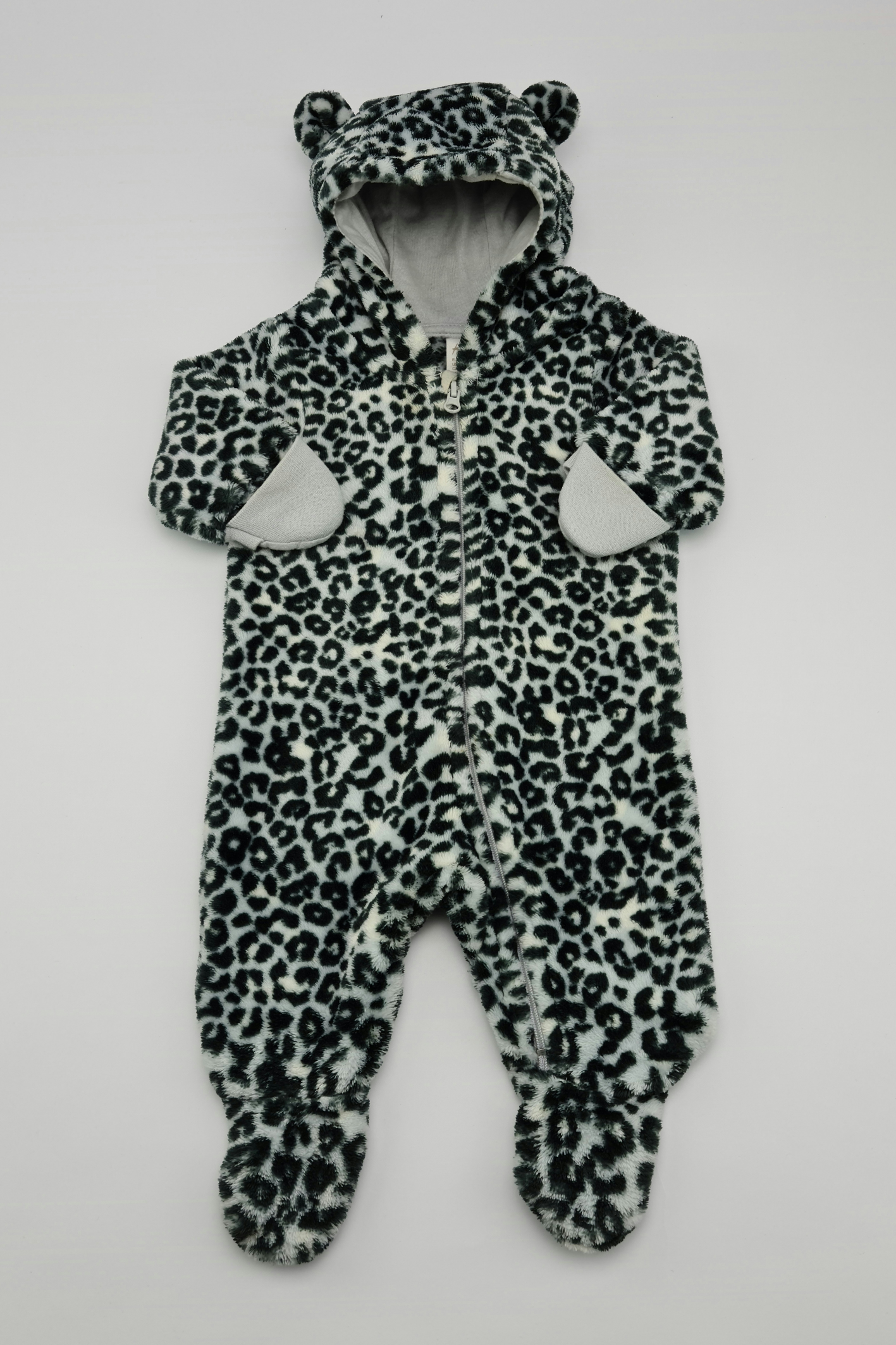 0-1m - Combinaison polaire à capuche (H&M)