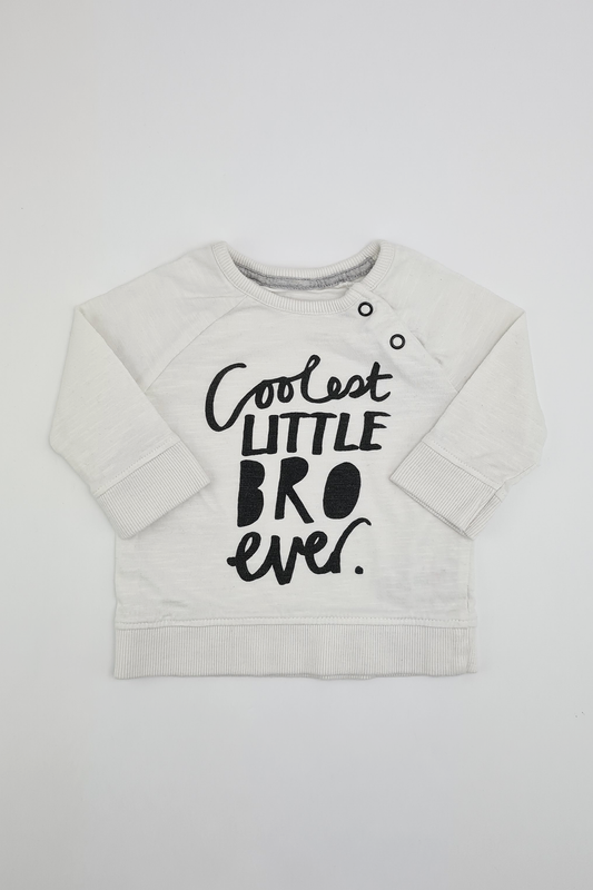 'Coolest Little Bro Ever' Sweatshirt - Precuddled.com