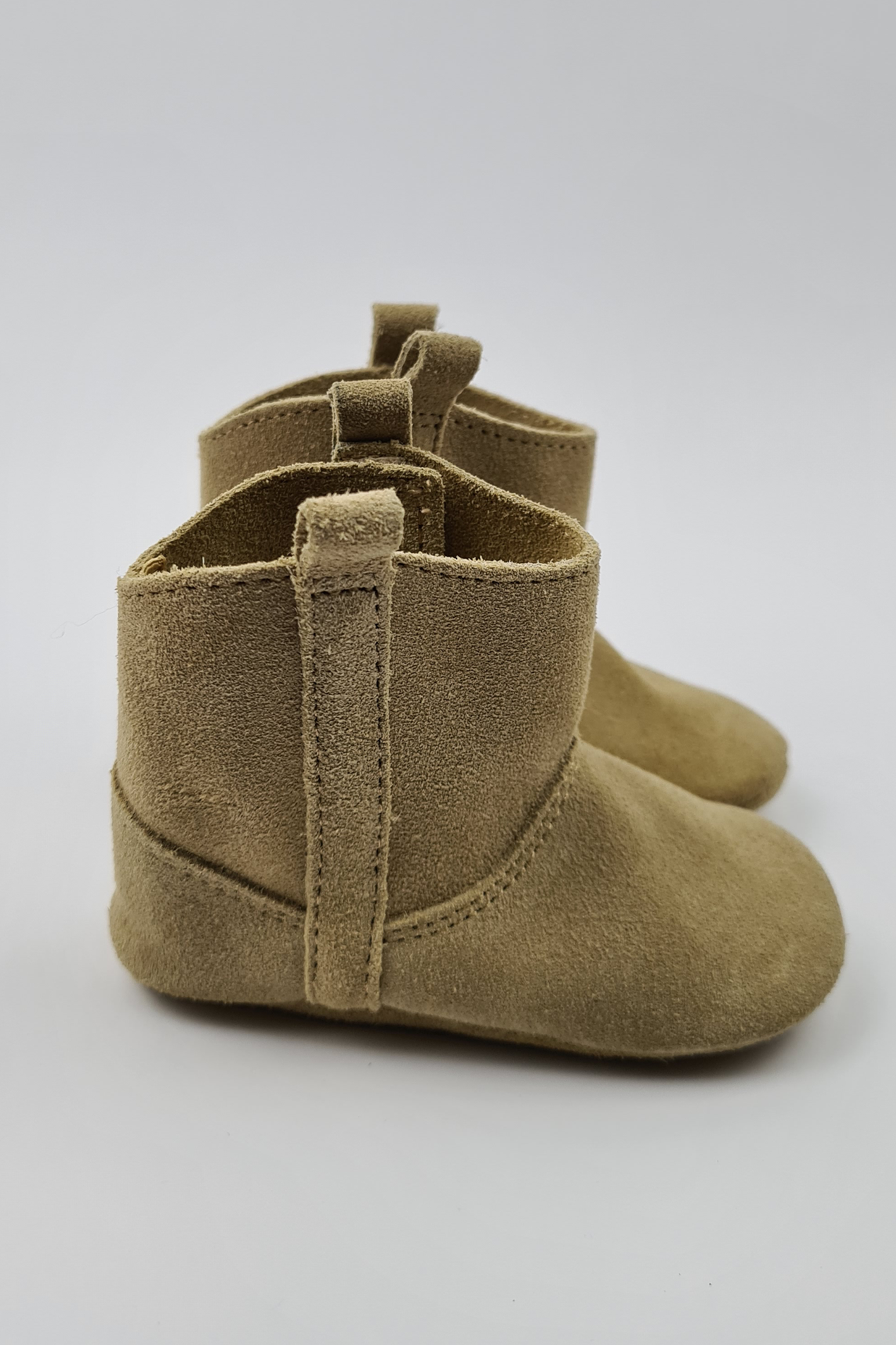 Größe 2 (6–12 Monate) – Beige Stiefel (Weiter)