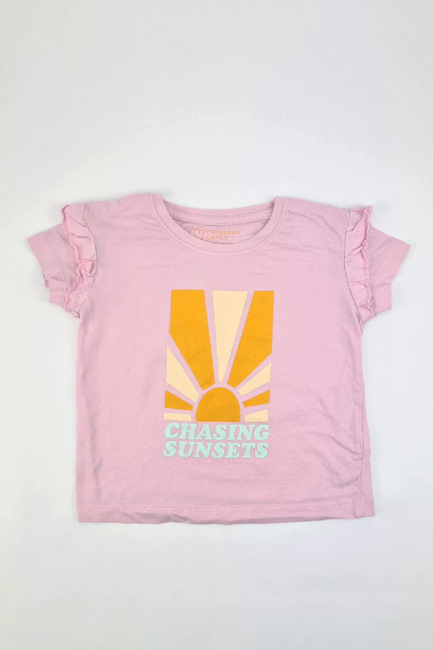 3-4 ans - Haut rose 'Chasing Sunsets' (Primark)