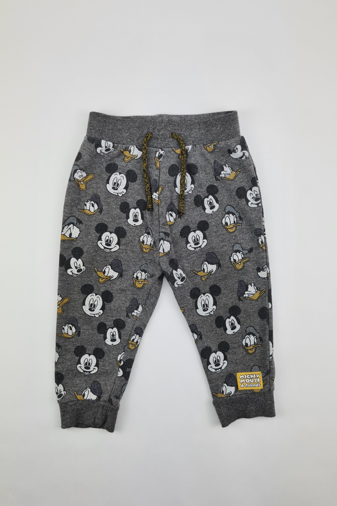 9-12m - Character Print Charcoal Joggers (Primark)