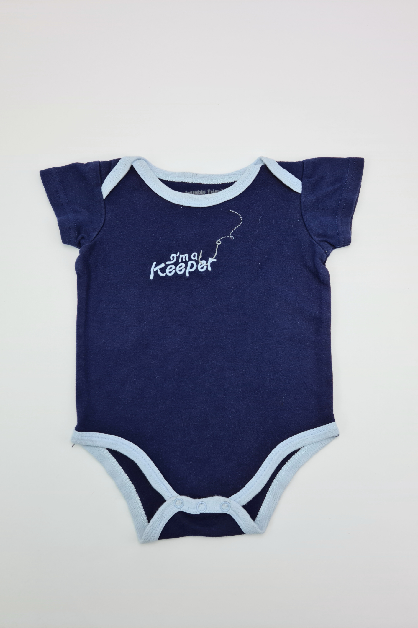 6-9 mois - Body bleu