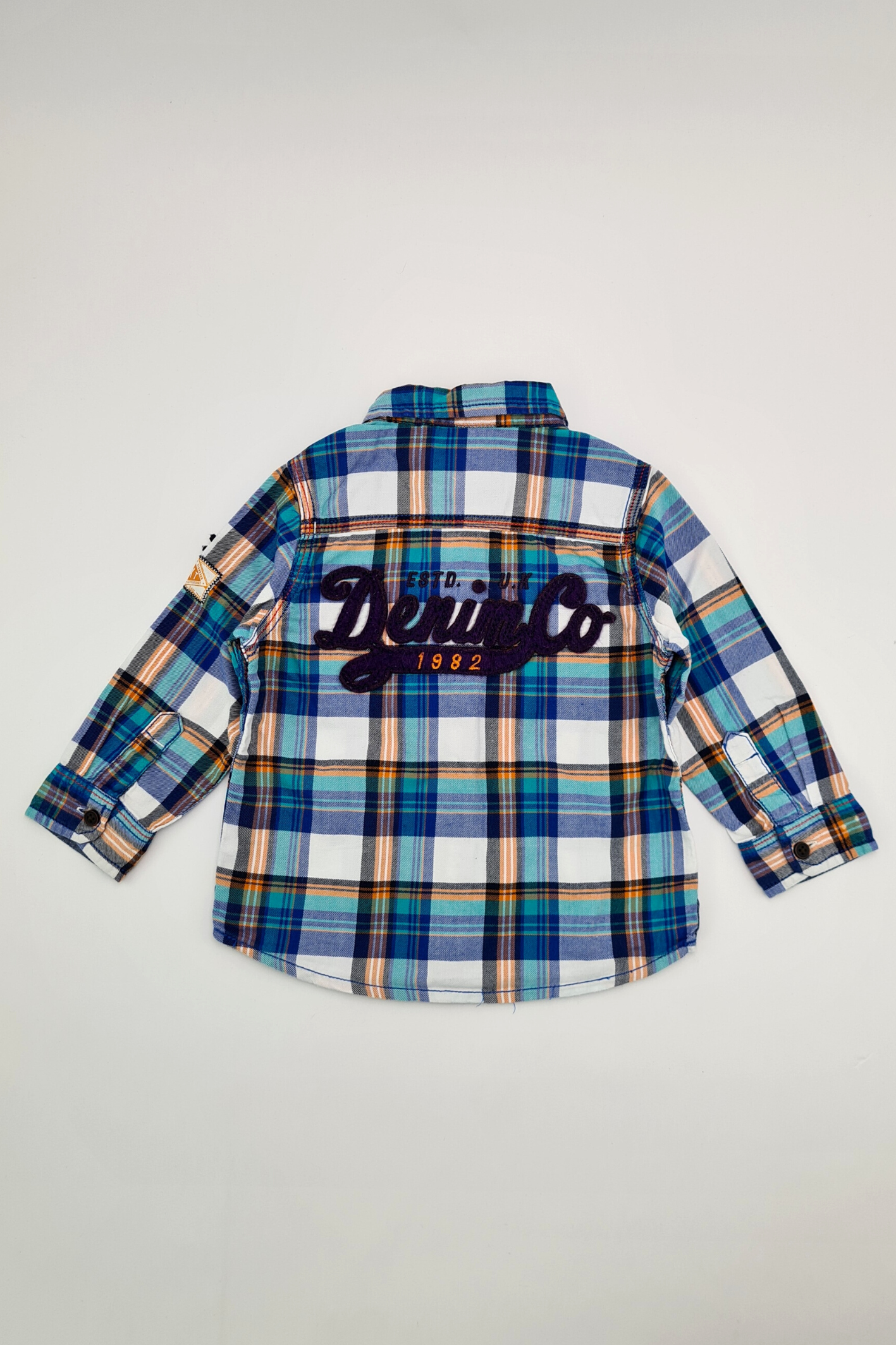 12–18 Monate – Kariertes Hemd aus 100 % Baumwolle (Nächster)