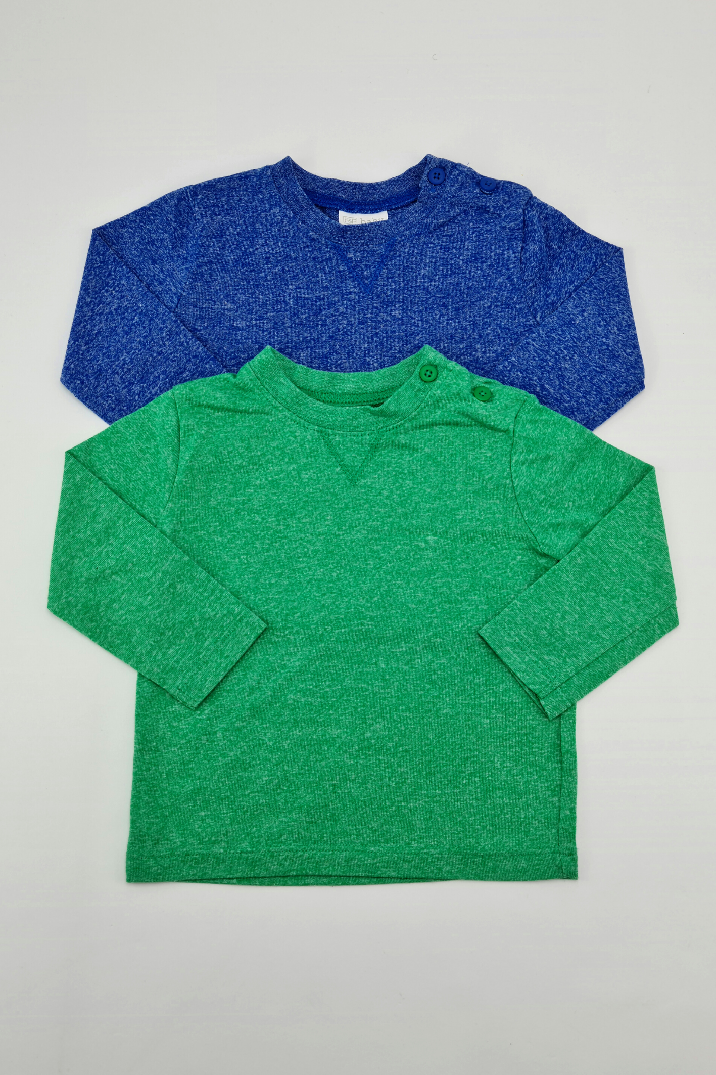 3-6 mois - Ensemble T-shirt Bleu & Vert (F&F)