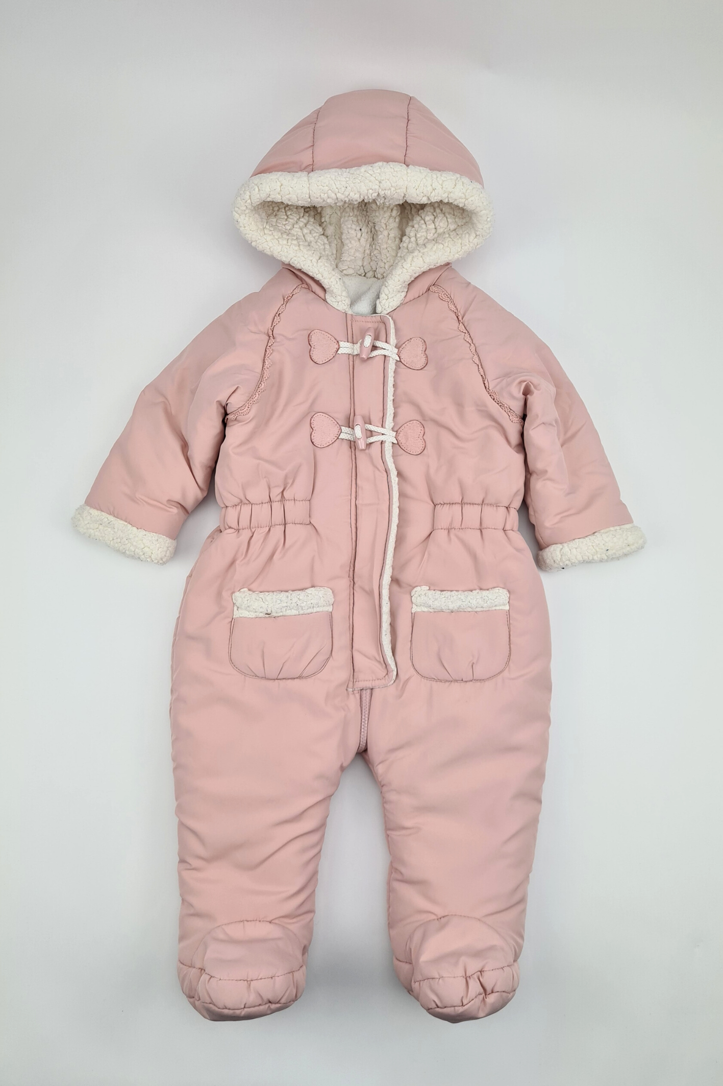 Matalan baby 2025 girl snowsuit