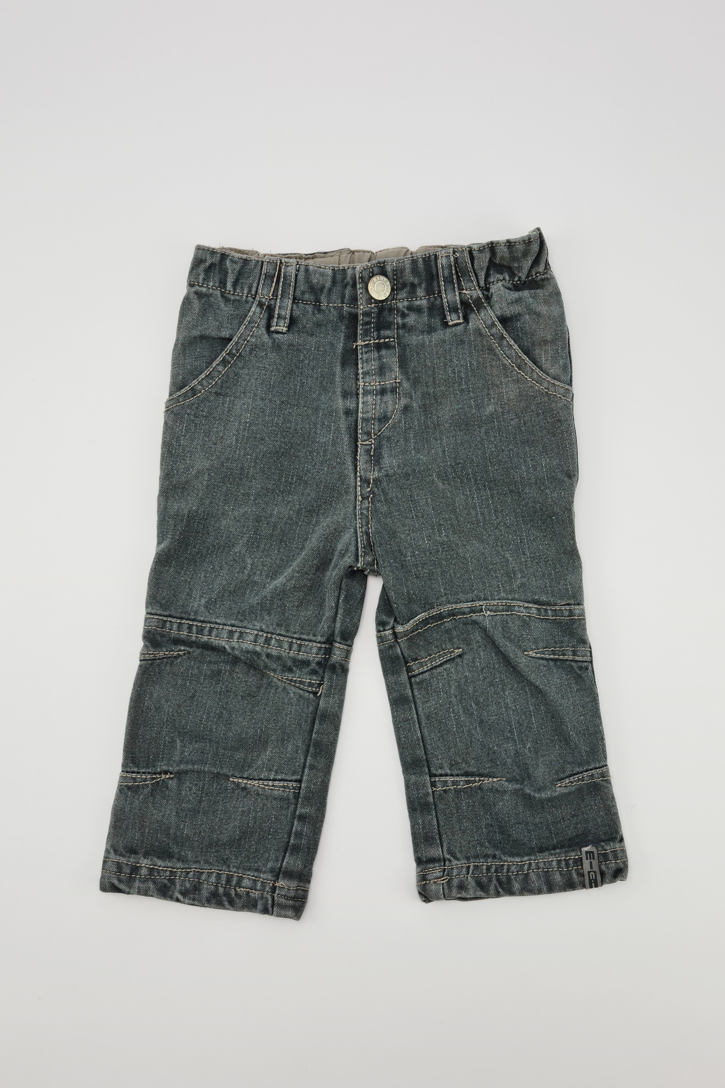 9-12m - Mini Rocker Child Green Jeans
(Lesp'tits Babies)
In Very Good Condition
