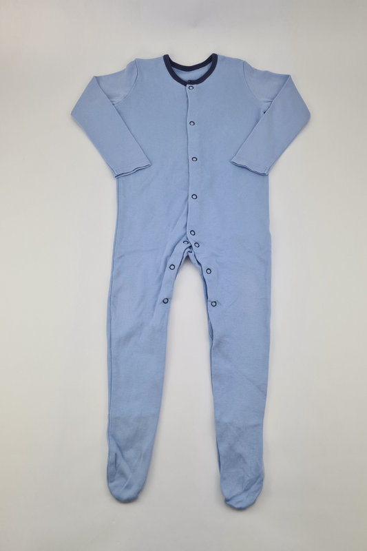 12-18m - Blue Sleepsuit
