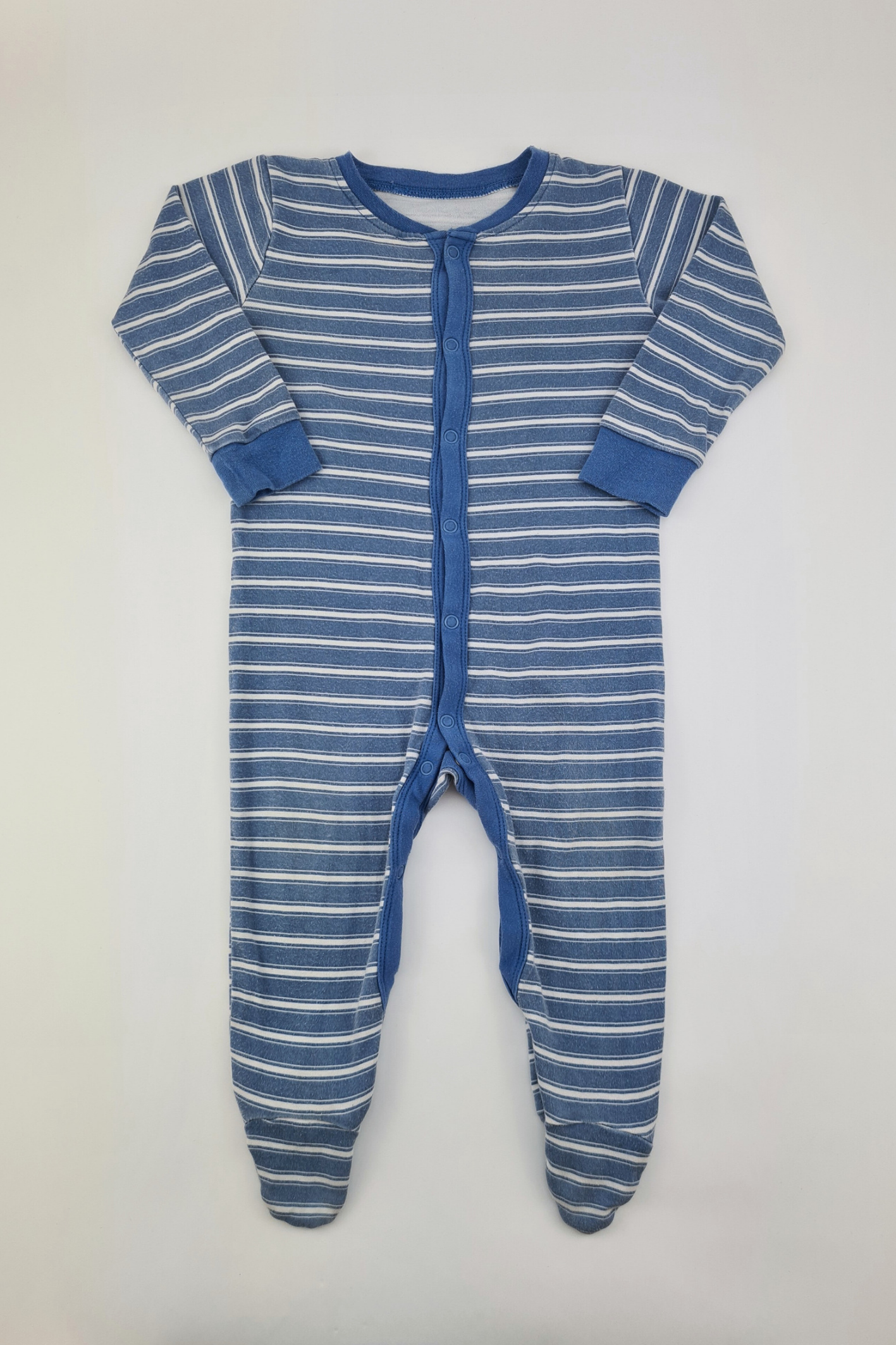 12-18m - Striped Sleepsuit