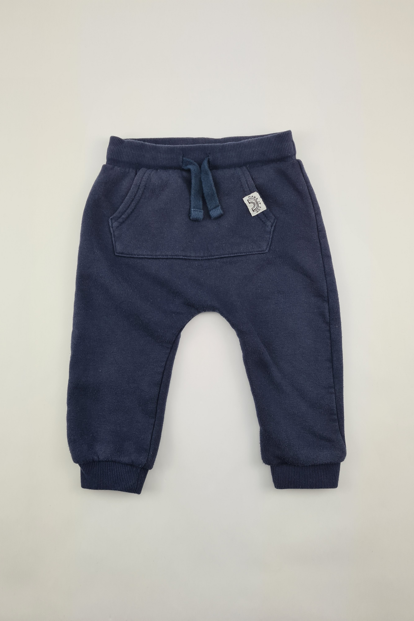 9-12m - 'Make It Fun' Joggers (F&F)