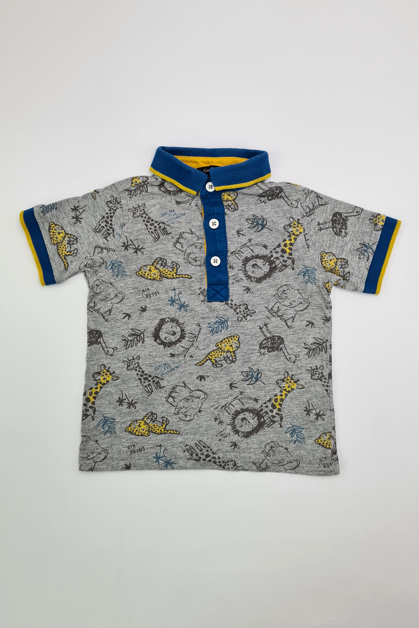 12-18m - Animal Print Polo Shirt (George)