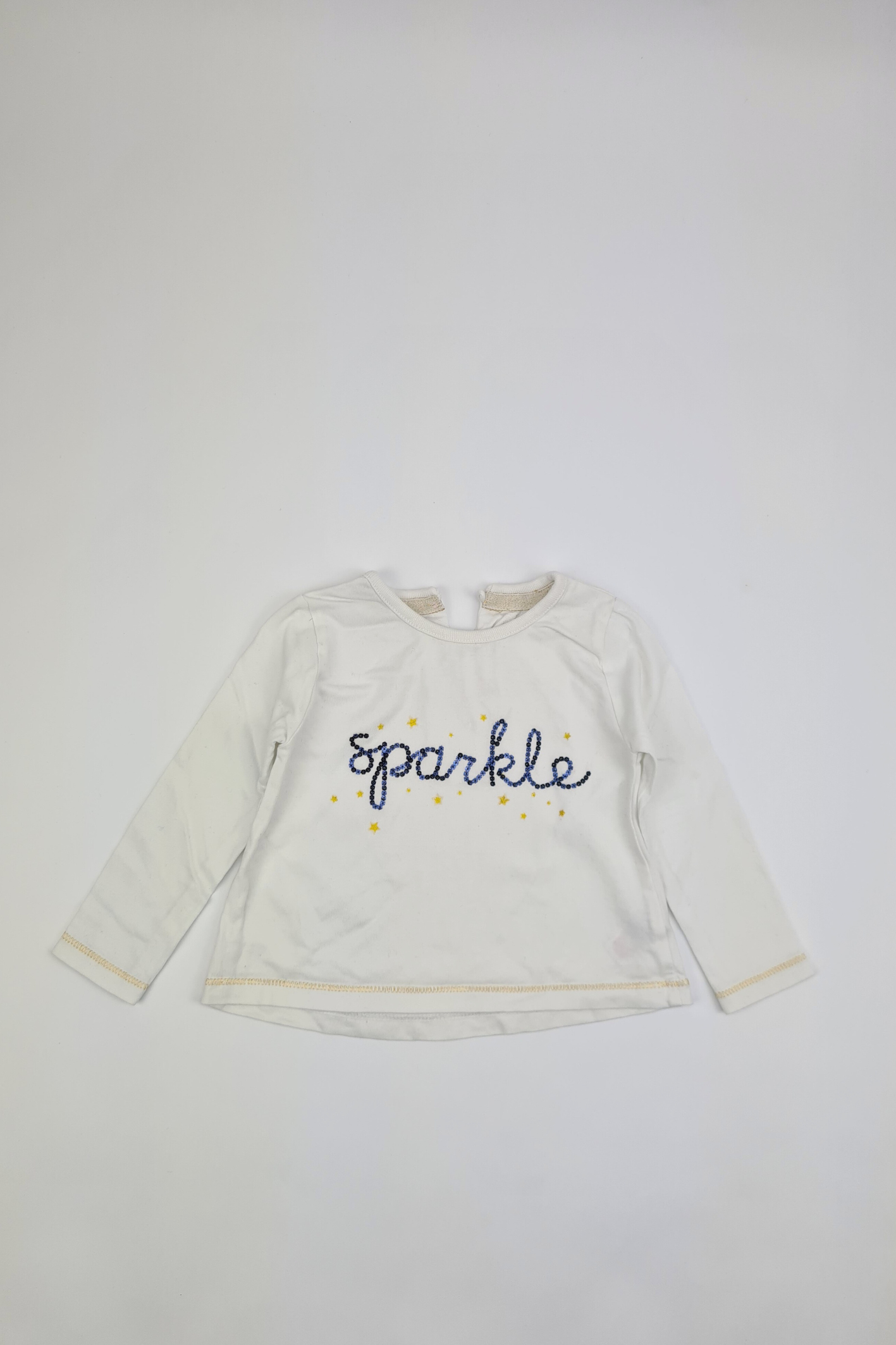 6-9m - 'Sparkle' Long Sleeve T-shirt