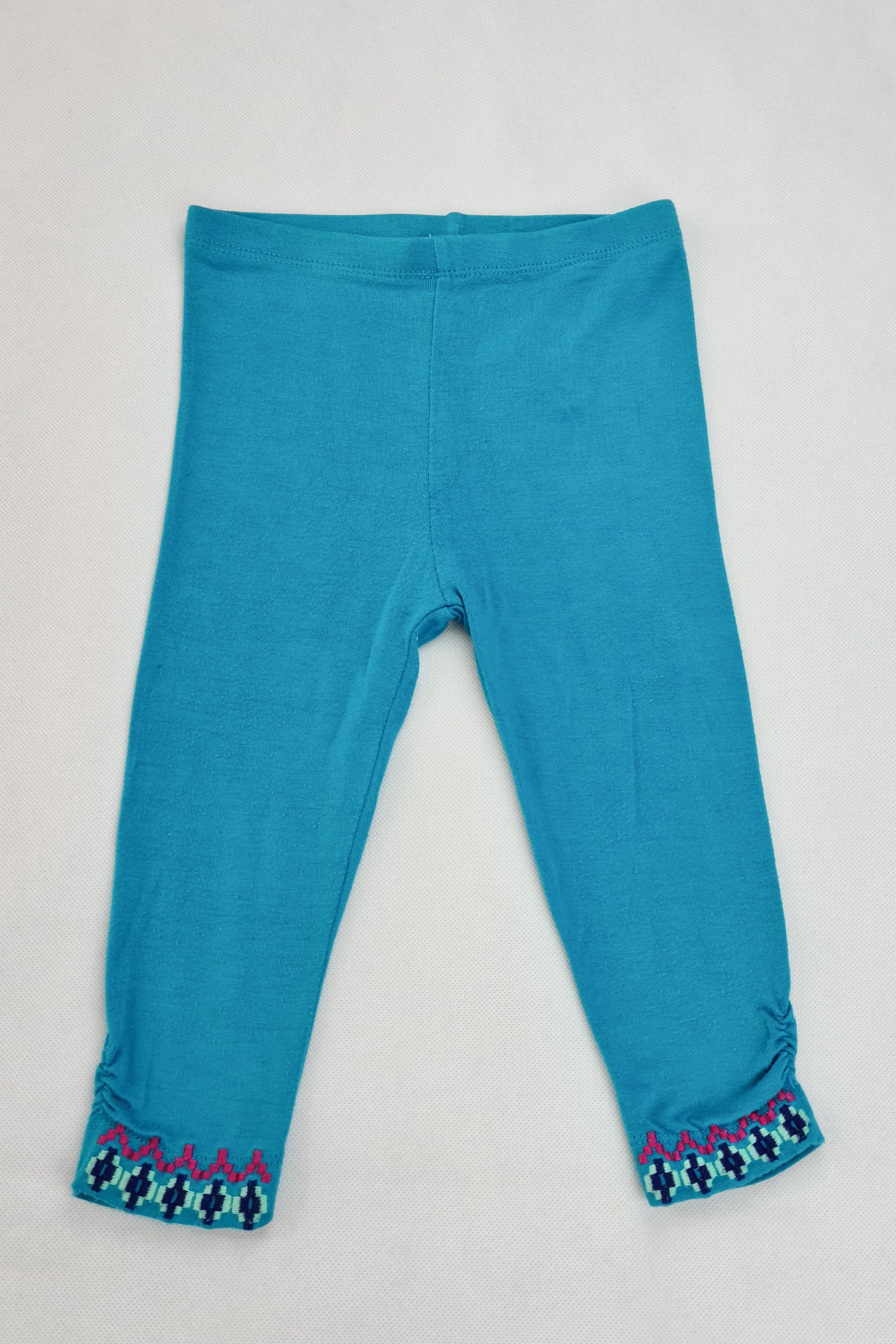 9-12m - Butterfly By Mwathew Williamson Blue Leggings