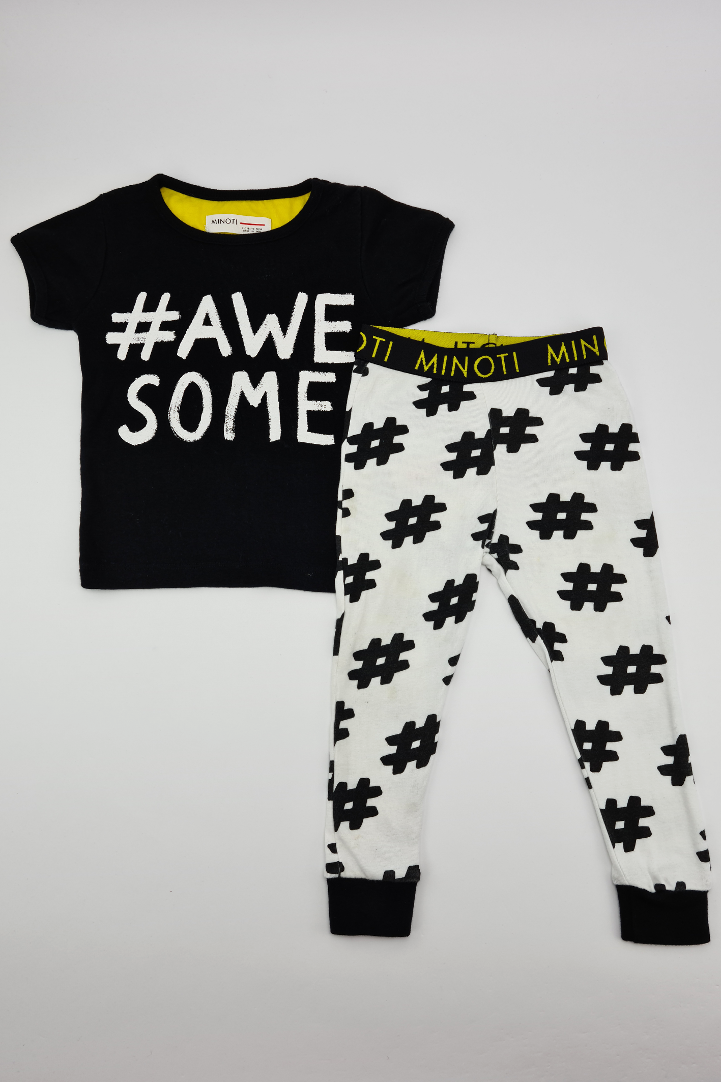 2-3 ans - Ensemble 2 pièces '#Awesome' (Minoti)