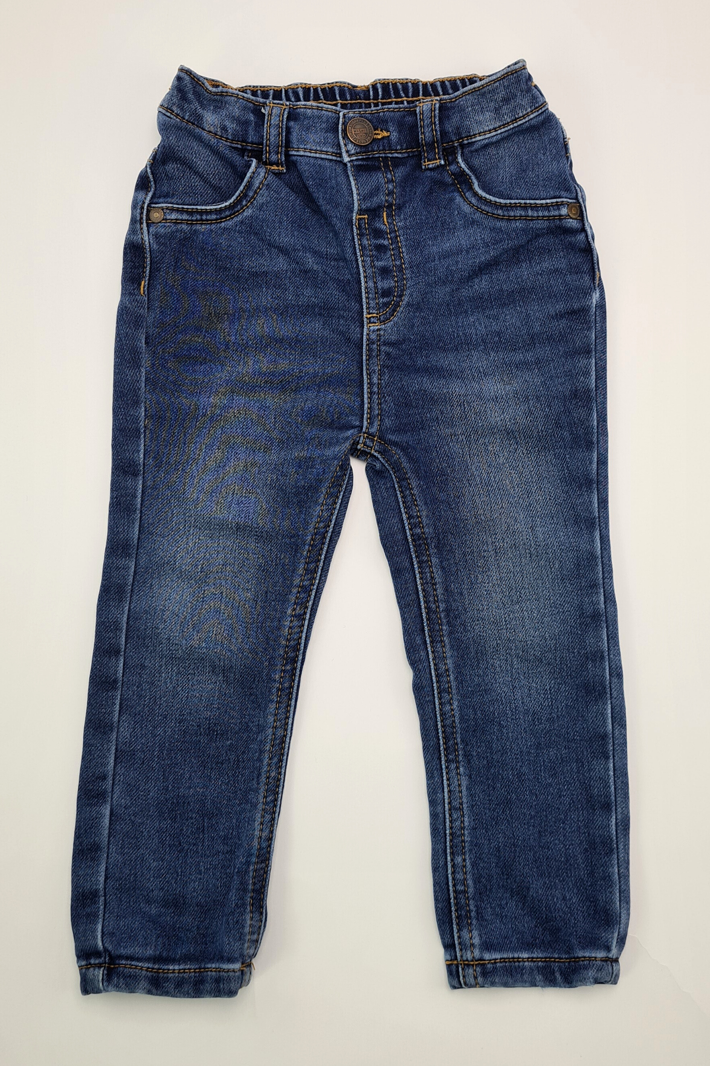 12 18m Mid Blue Straight Leg Jeans George Precuddled