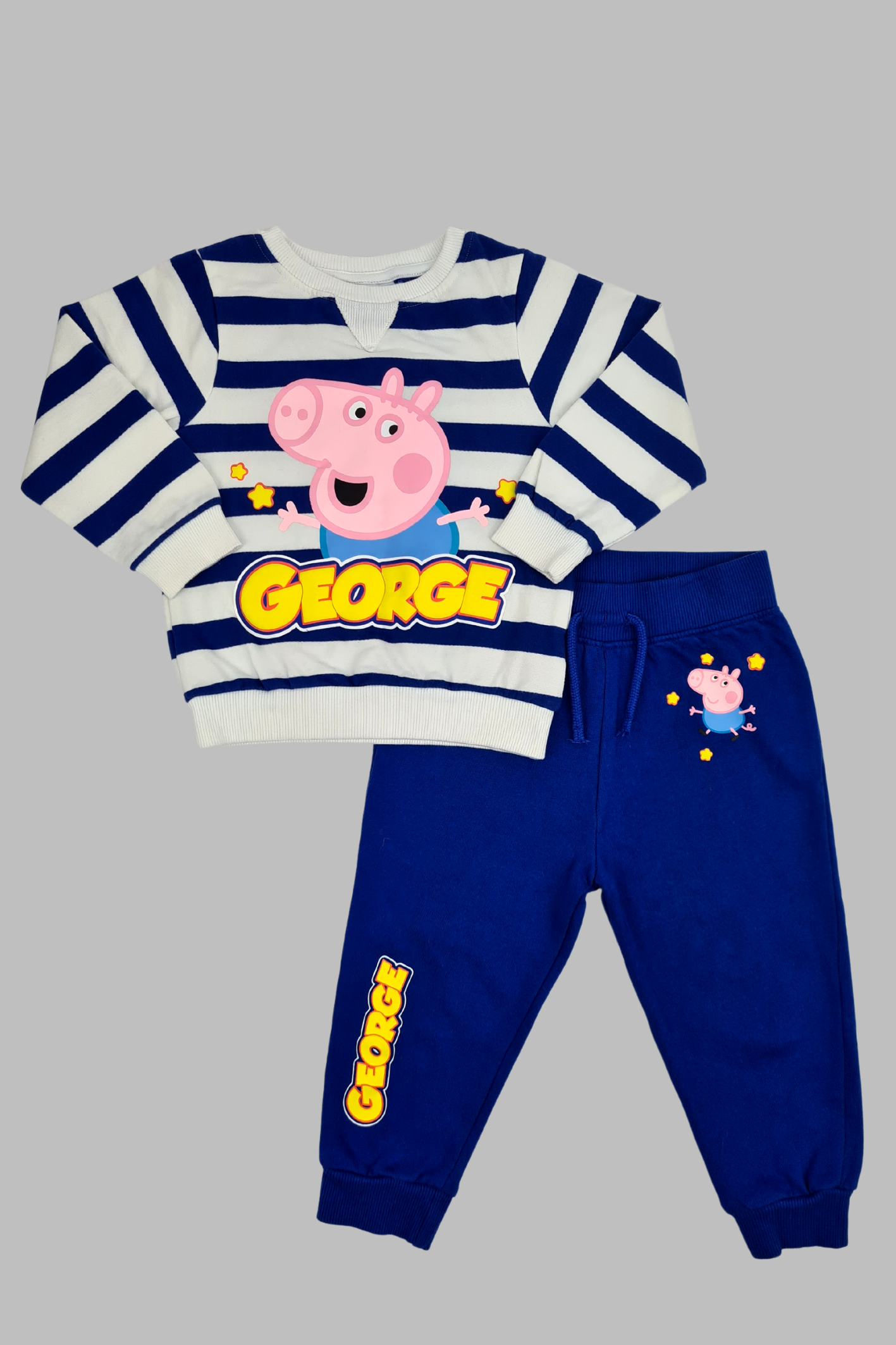 18-24 mois - Ensemble sweat et jogger Peppa Pig 100% coton (Primark)
