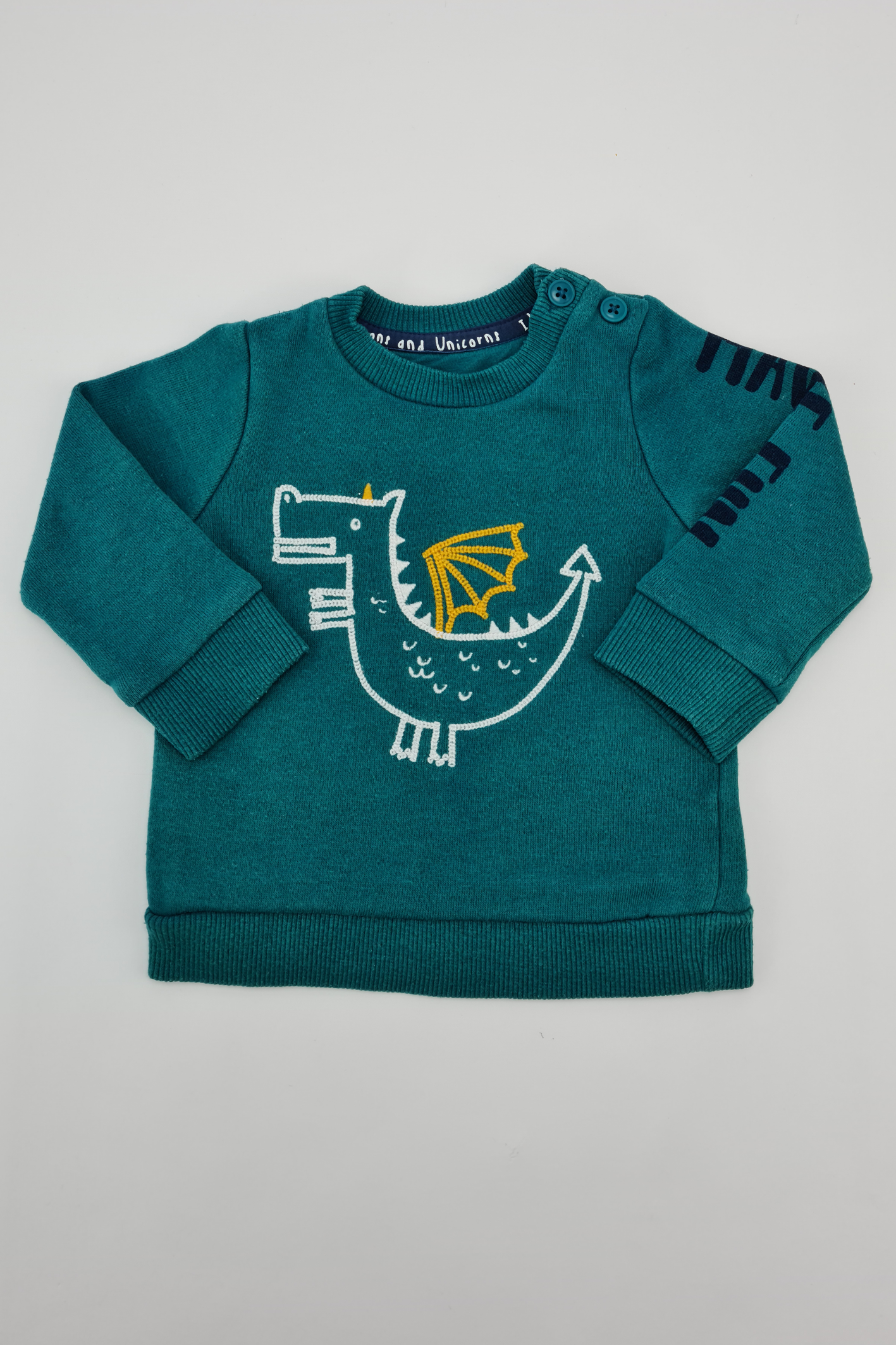 3-6 mois - Sweat Dragon (F&F).