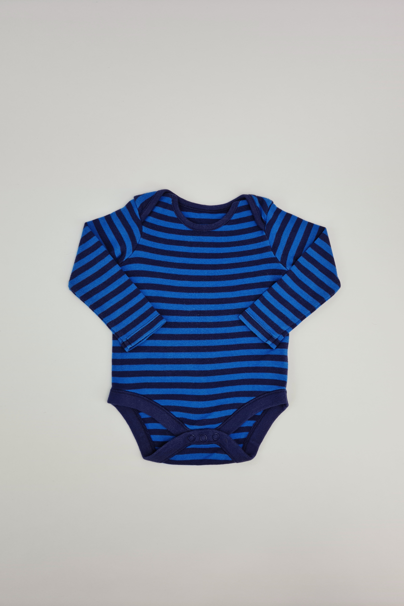 6-9m - Blue Long Sleeve Bodysuit