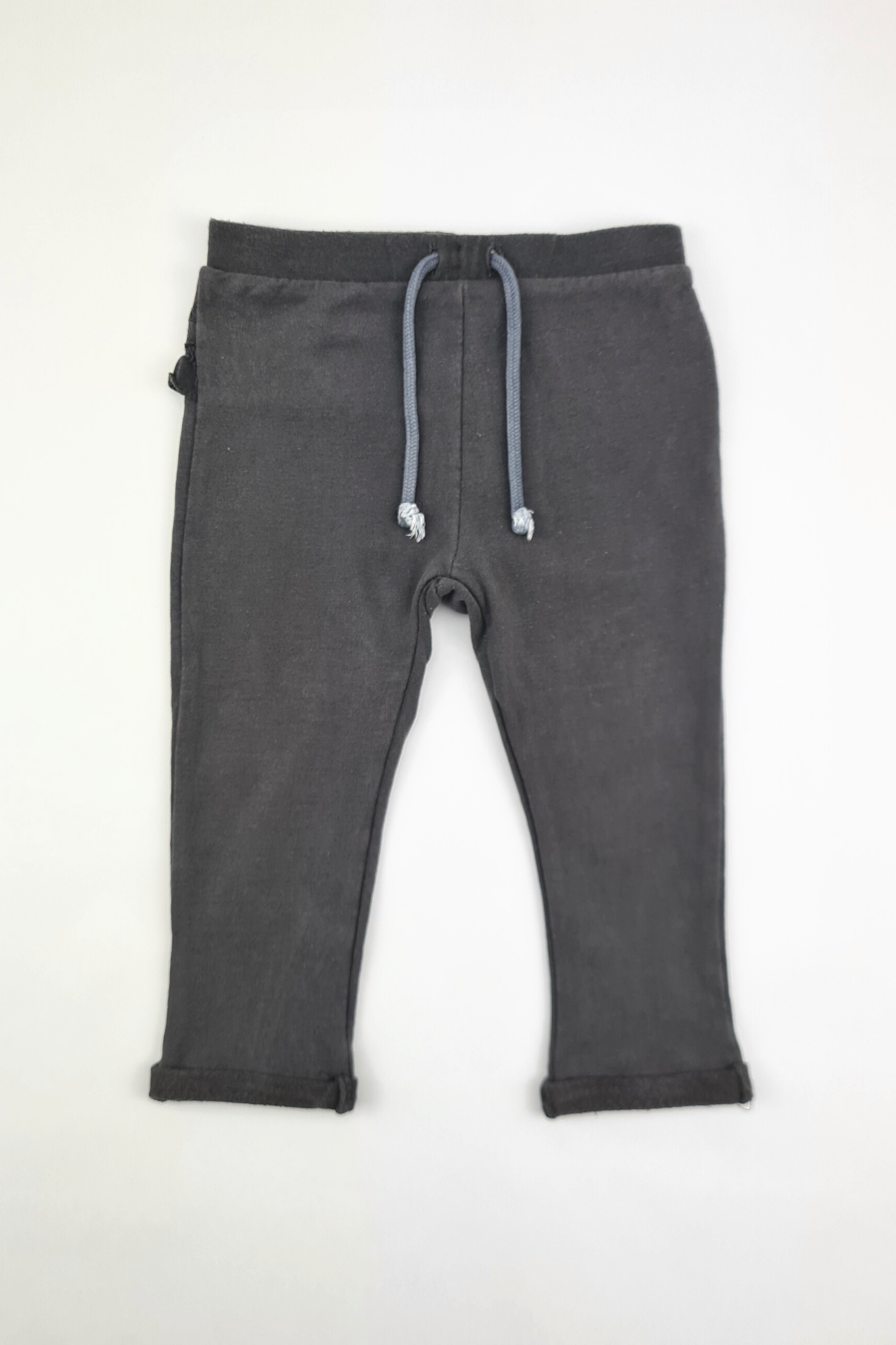 12-18 mois - Legging à volants anthracite