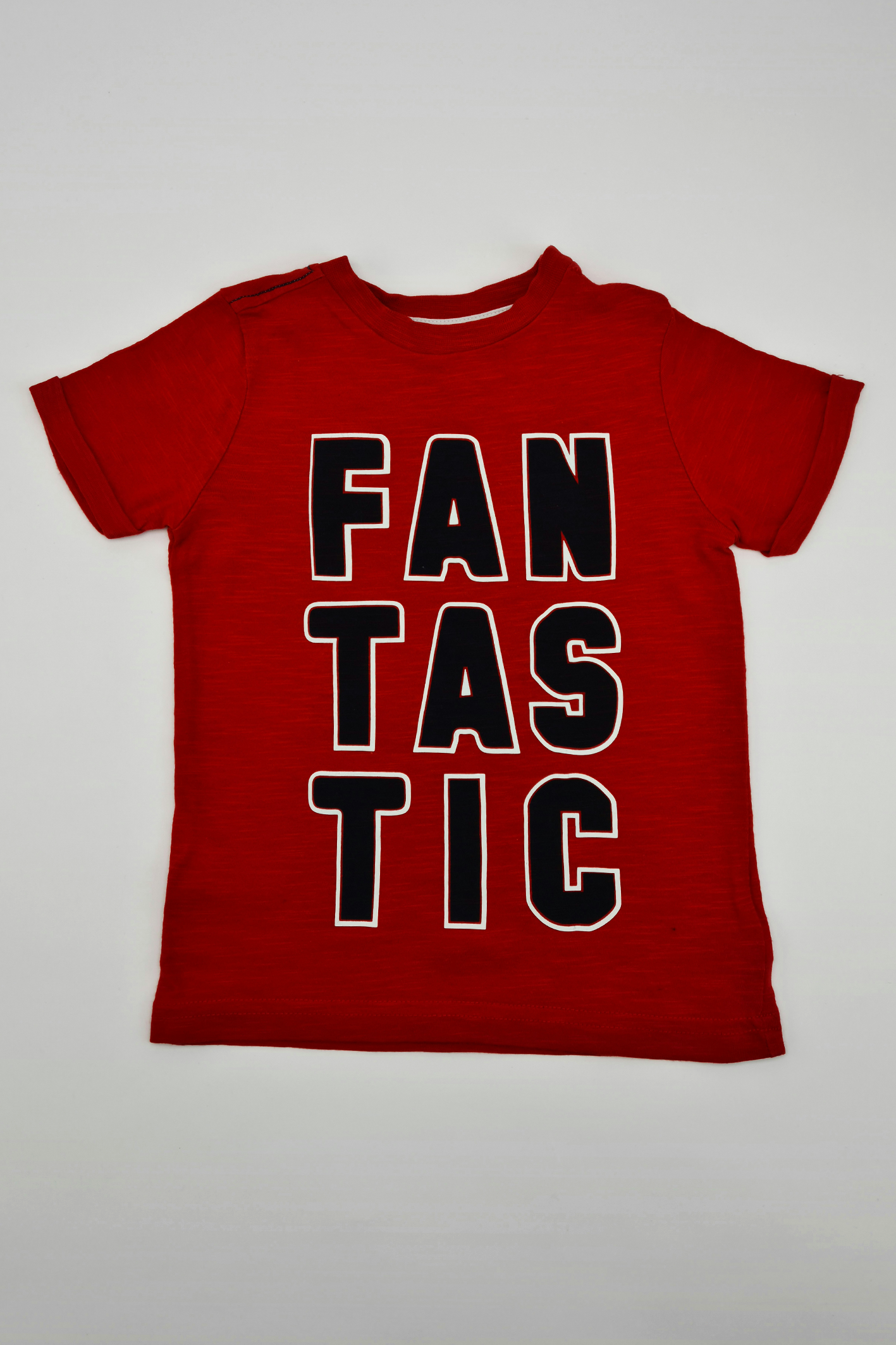 12-18m - 100% Cotton 'Fantastic' T-shirt (Mothercare)