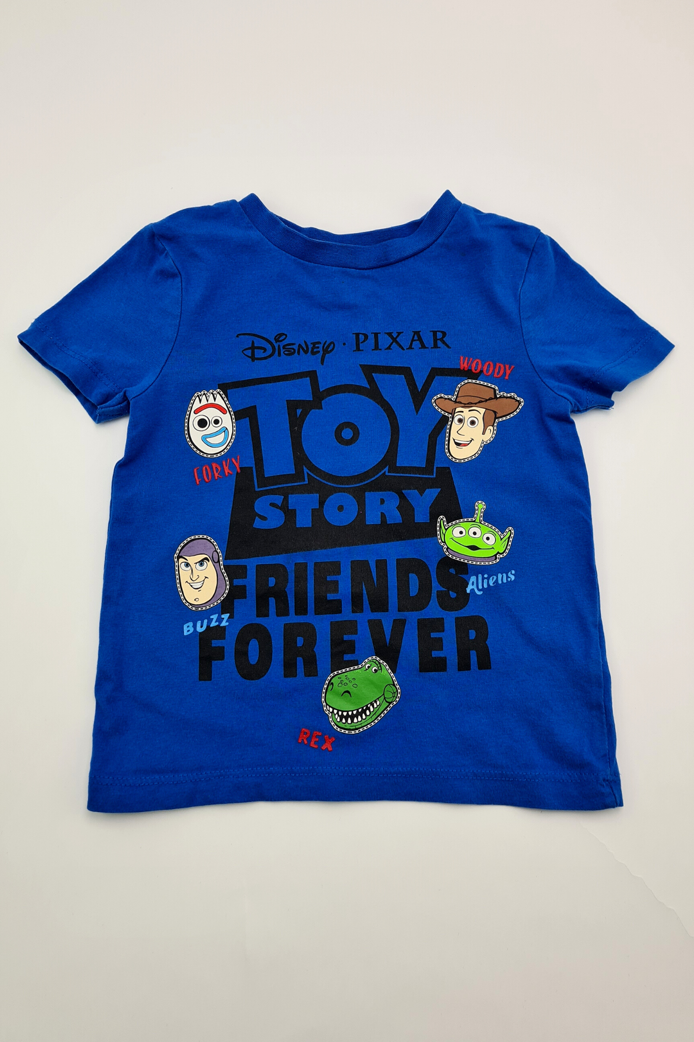 12-18m - 'Friends Forever ' Blue Shortsleeve T-shirt(George)