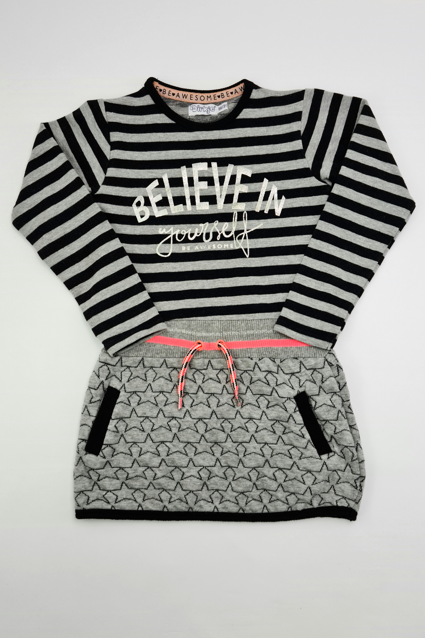 2–3 Jahre – „Believe In Yourself“-Kleid