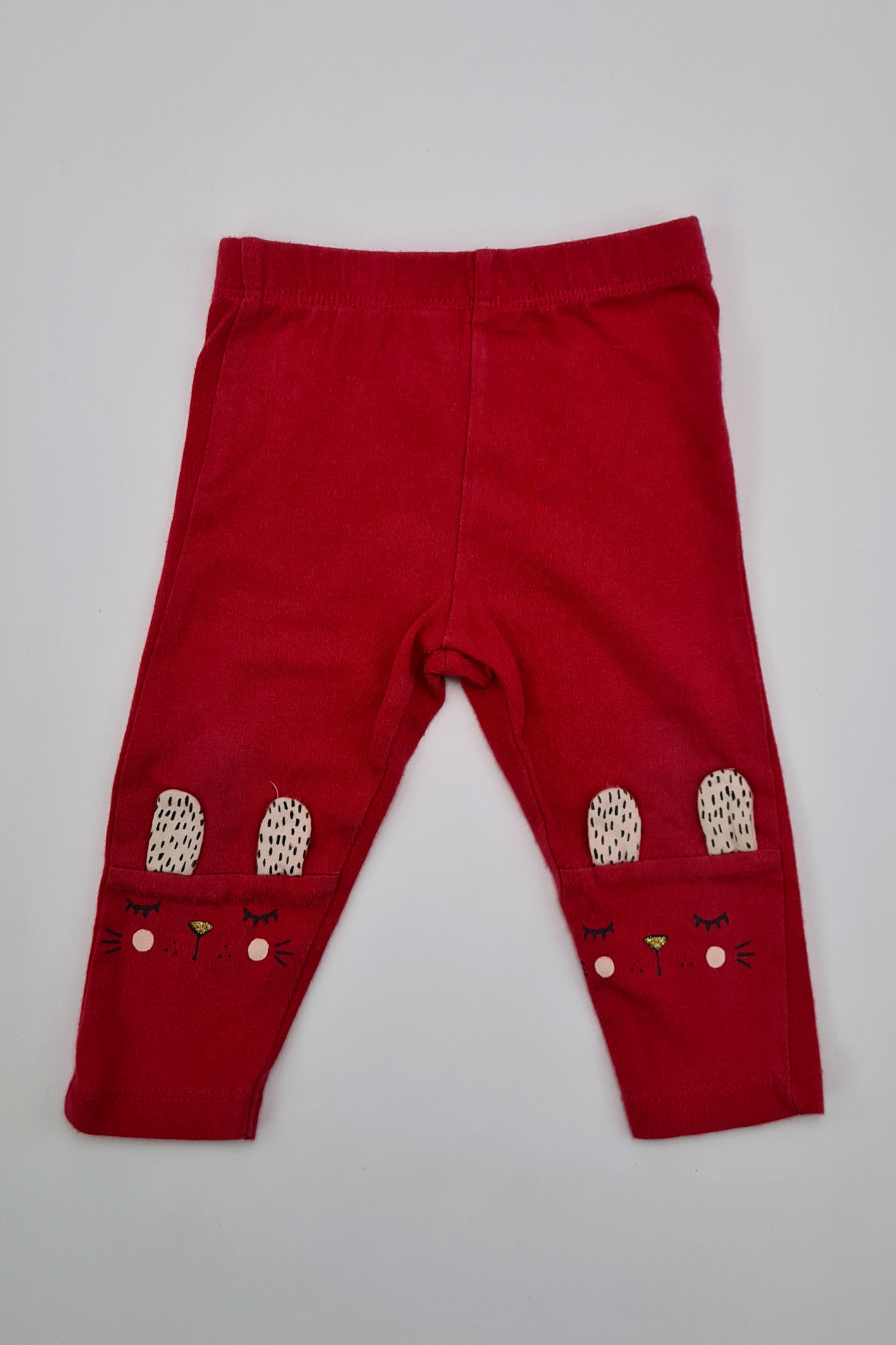 3-6 mois - Leggings lapin rose vif (F&F)