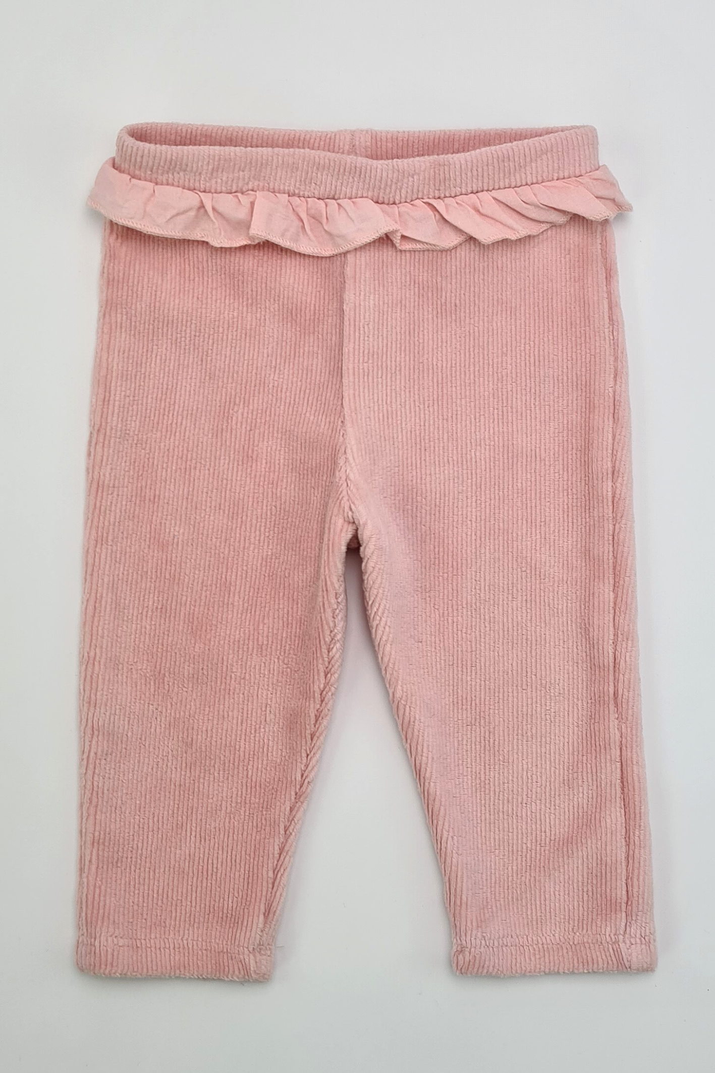 3-6m - Legging taille froufrou rose (Matalan)