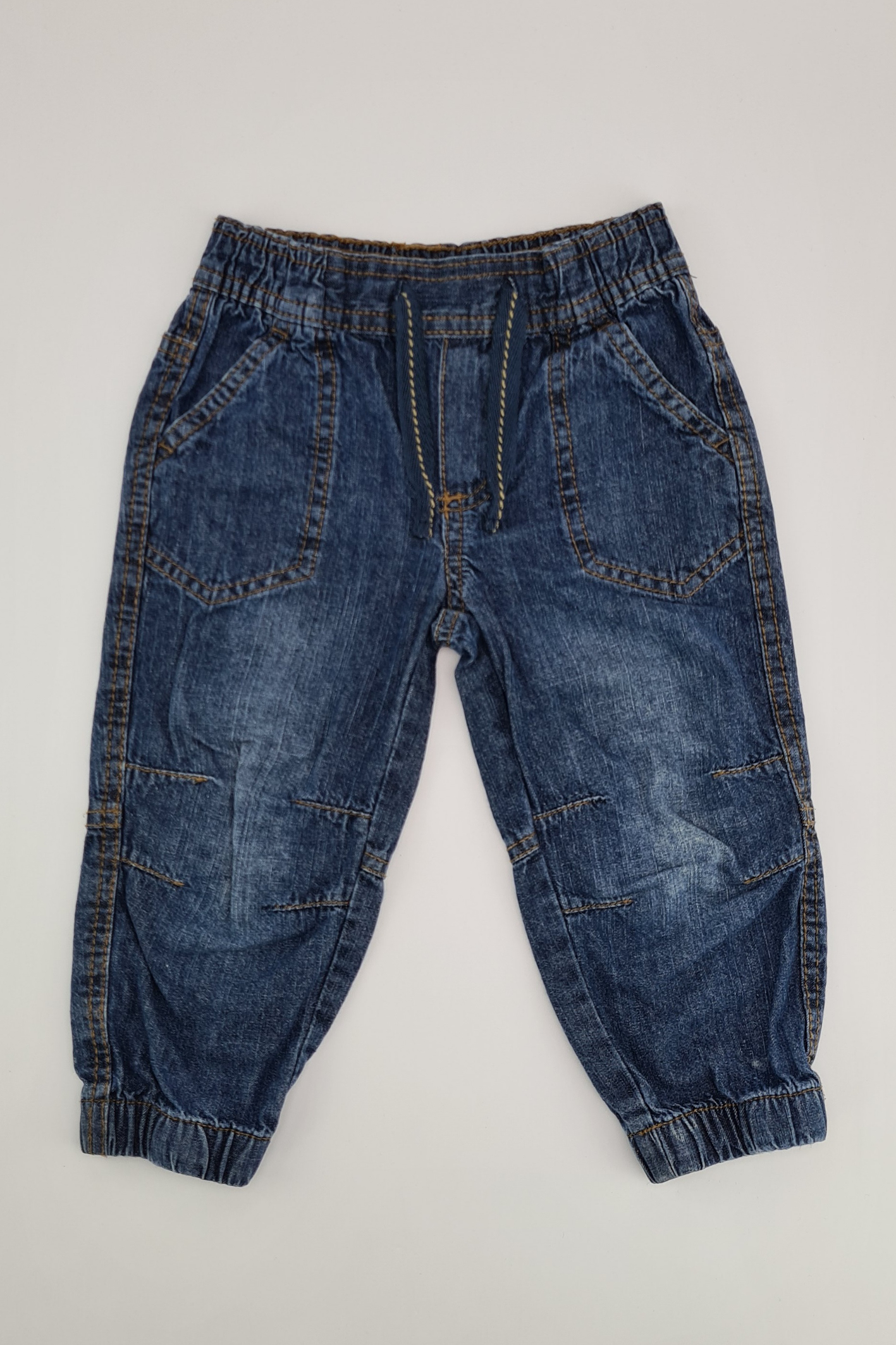 12-18m - 100% Cotton Jogger Jeans (Primark)