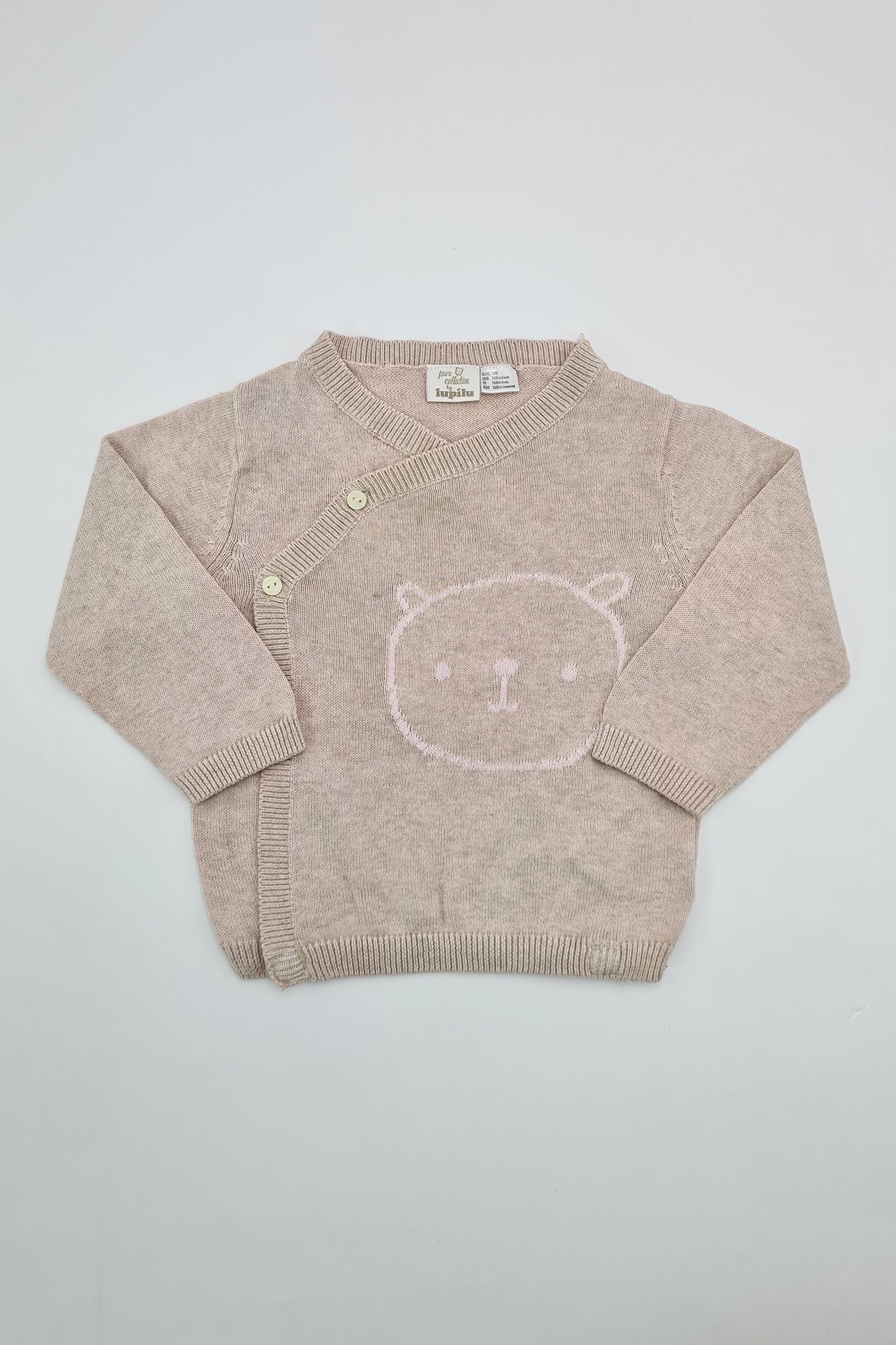 6-9m - Cardigan Ours (Lupilu)